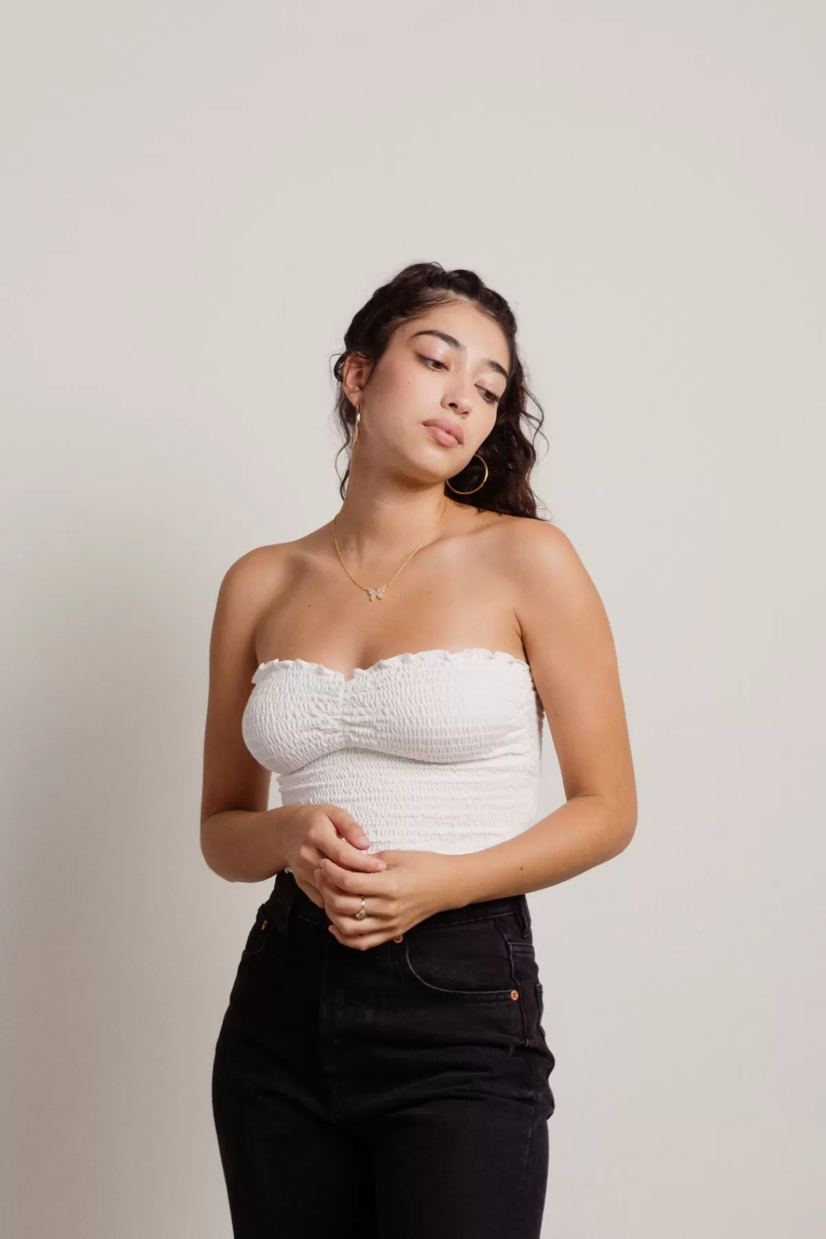 Tobi Mimi Tube Top - * Going Out Outfits | Crop Tops