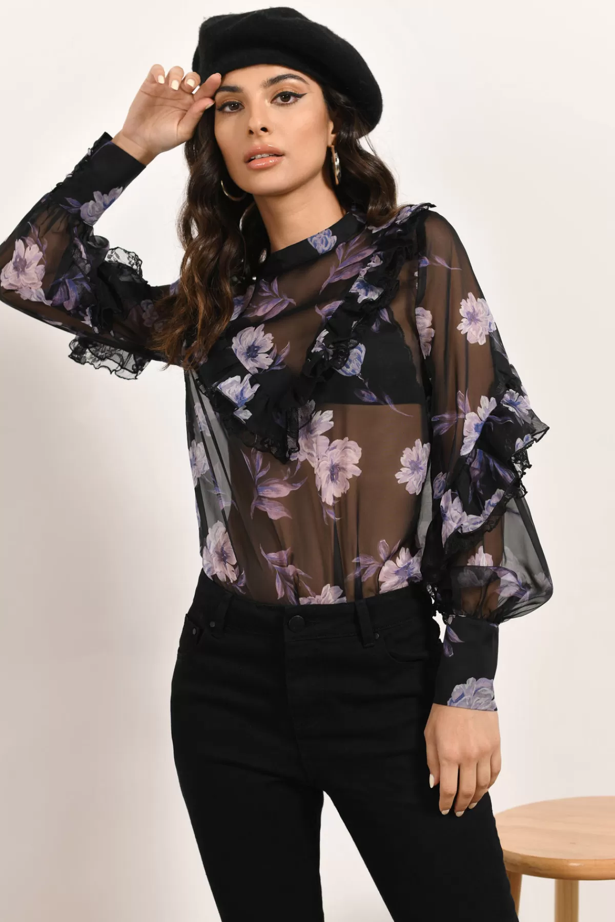 Tobi Miranda Floral Blouse - * Valentines Day Outfits | Halloween Outfits