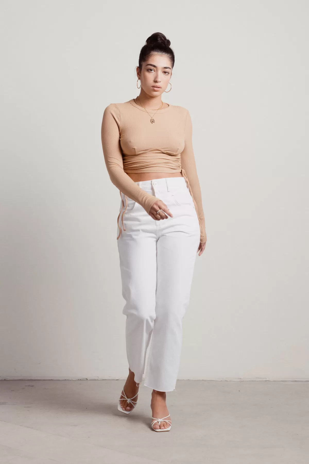 Tobi Mollee Crop Top - * Long Sleeve Tops