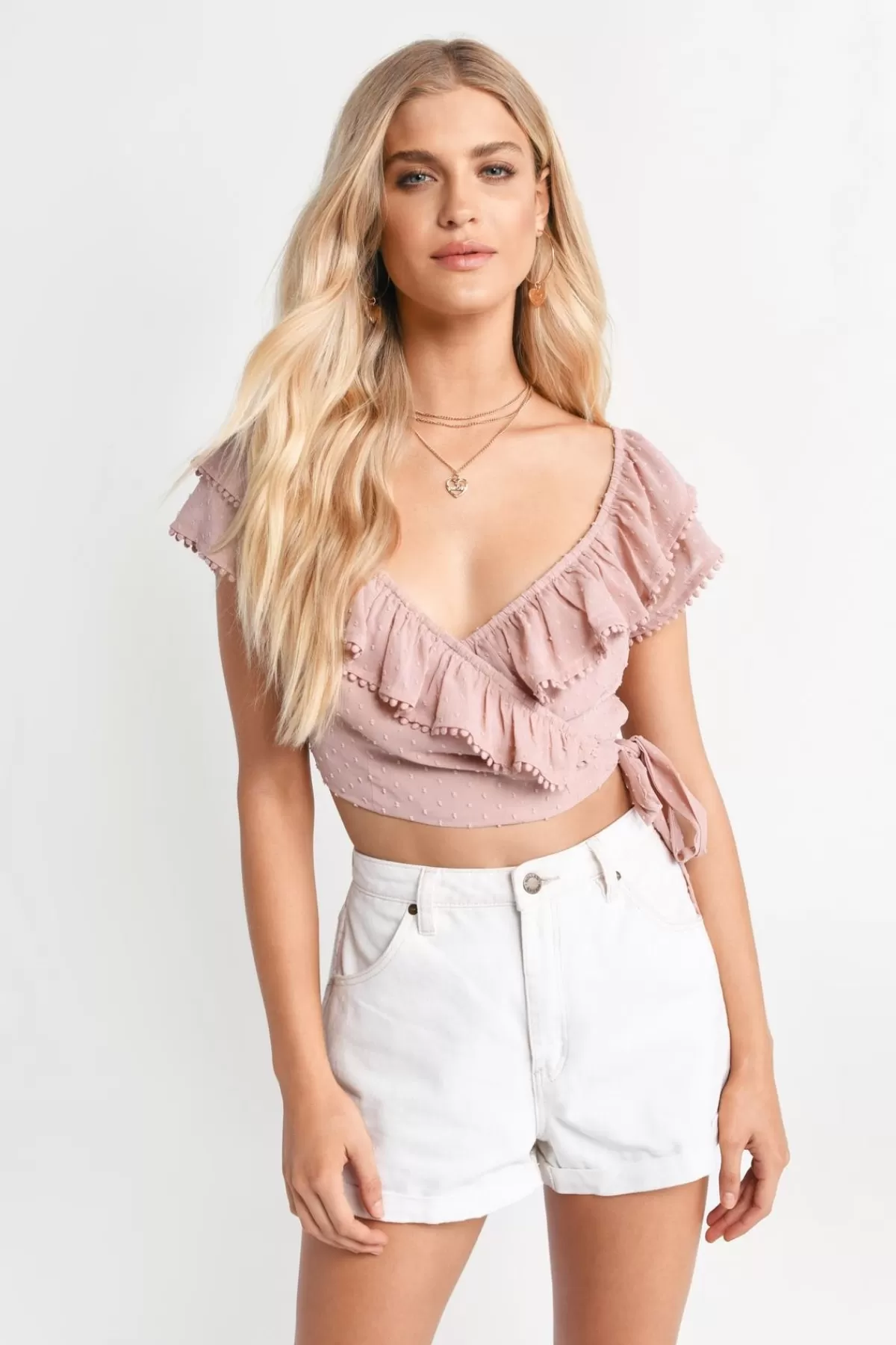 Tobi Morgan Crop Top - Black* Off The Shoulder Tops | Concert Outfits