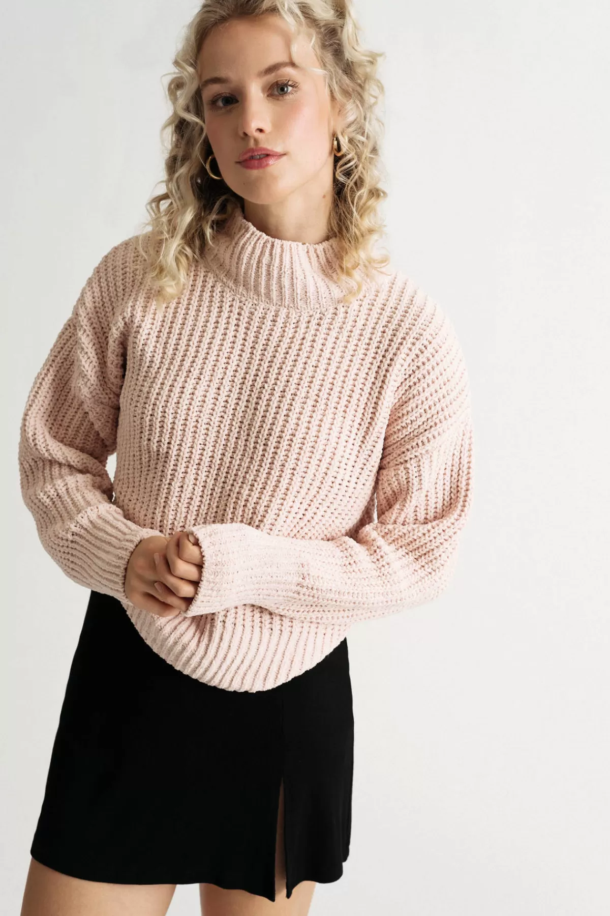 Tobi My Sweetie Mock Neck Sweater - * Holiday Gift Guide | Pink Tops