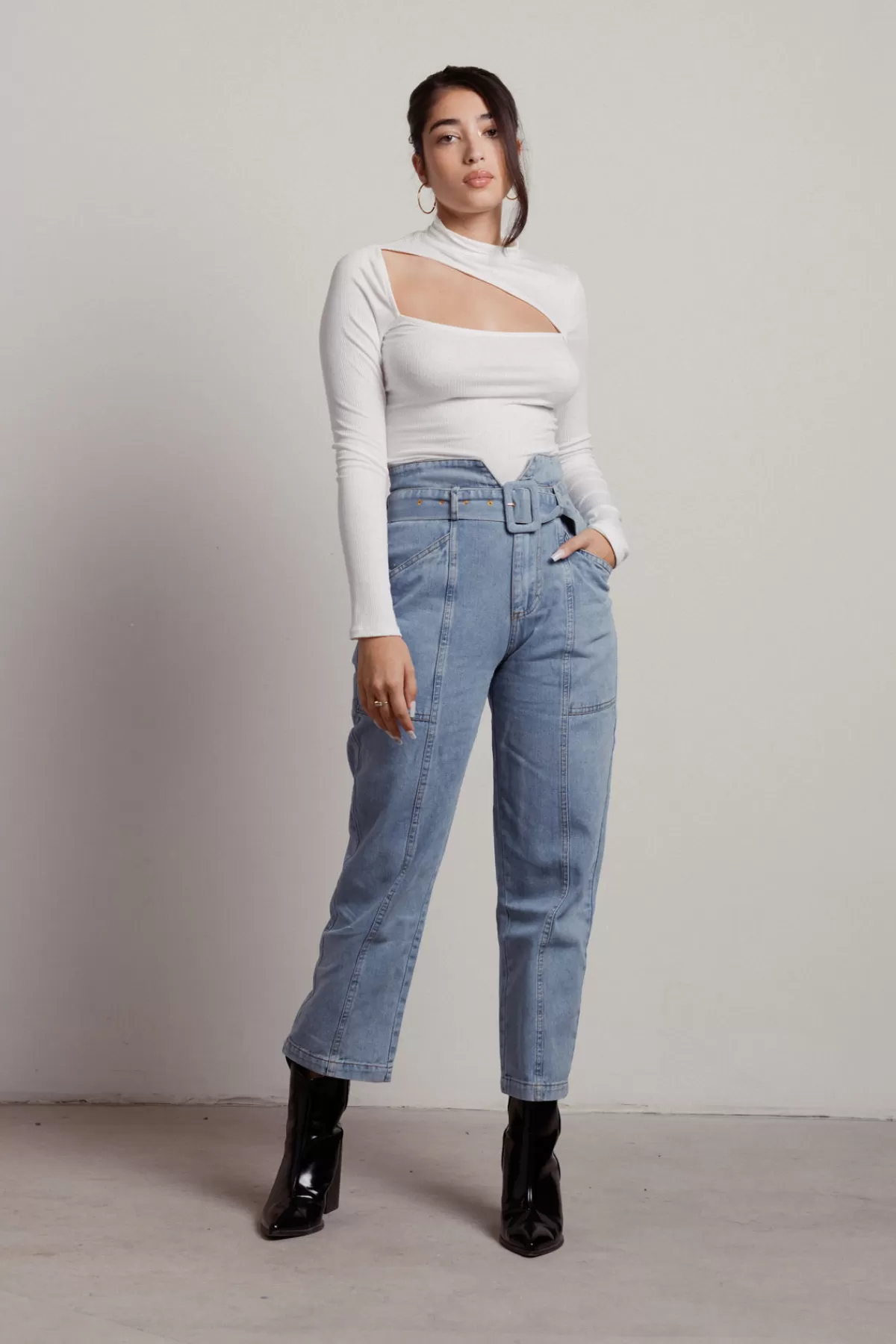 Tobi Nayvadius Crop Top - * Long Sleeve Tops | Going Out Tops