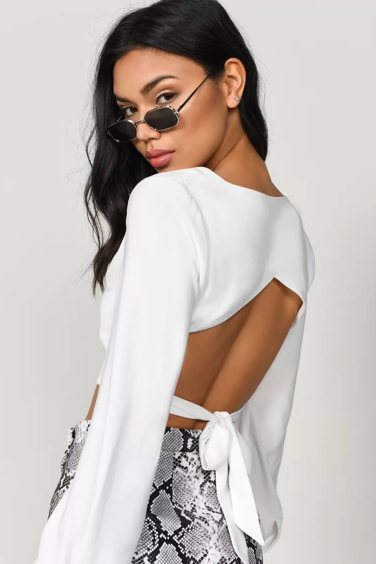 Tobi Neima Crop Top - * Blouses & Shirts | Long Sleeve Tops