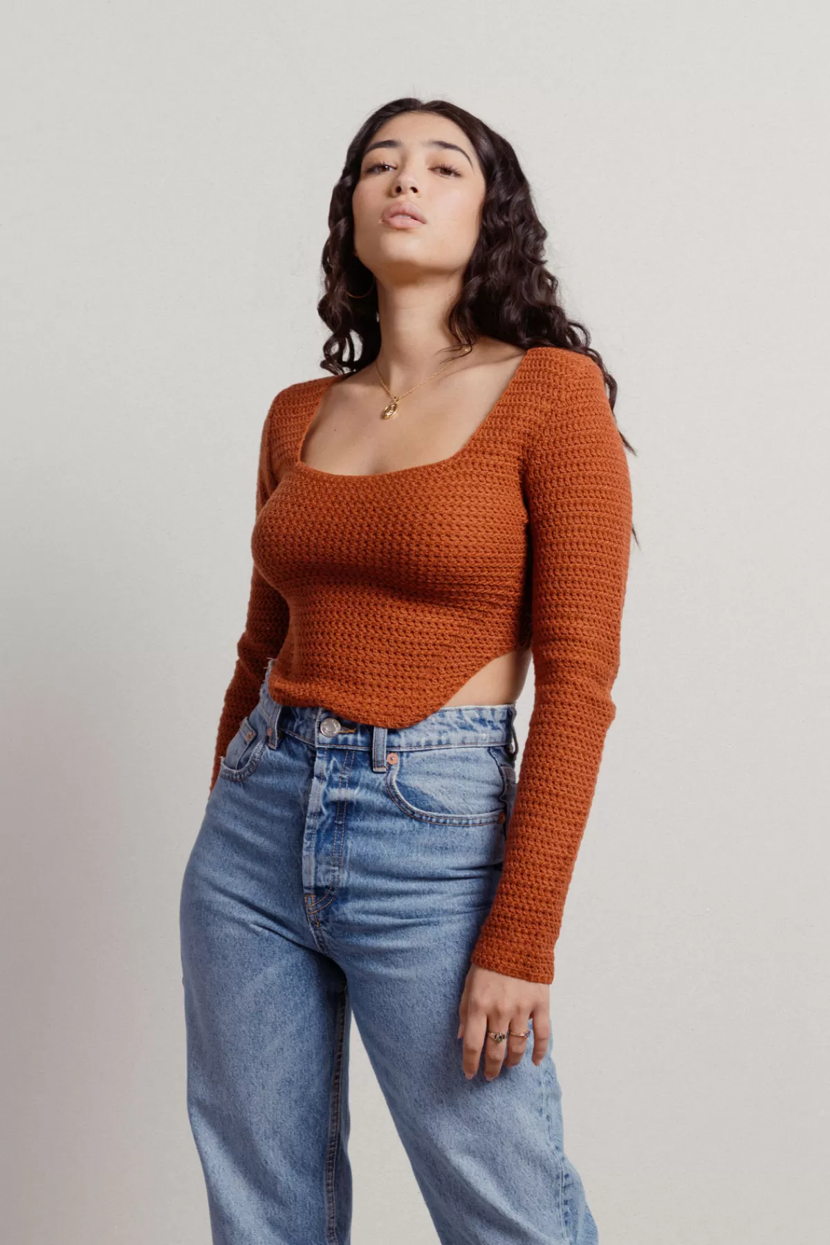 Tobi Nels Crop Top - * Vacation Shop | Long Sleeve Tops