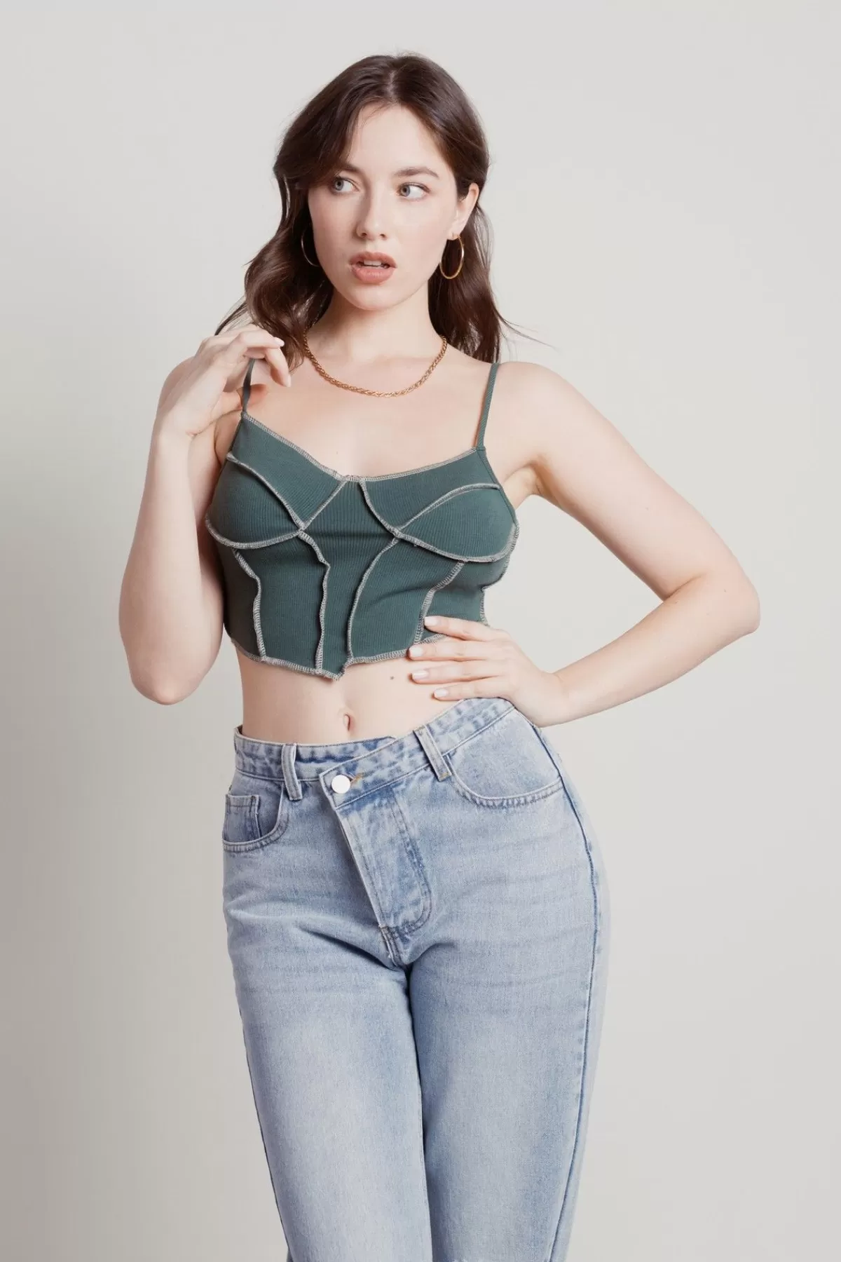 Tobi Never Let Me Go Bustier Top - * Going Out Outfits | Crop Tops