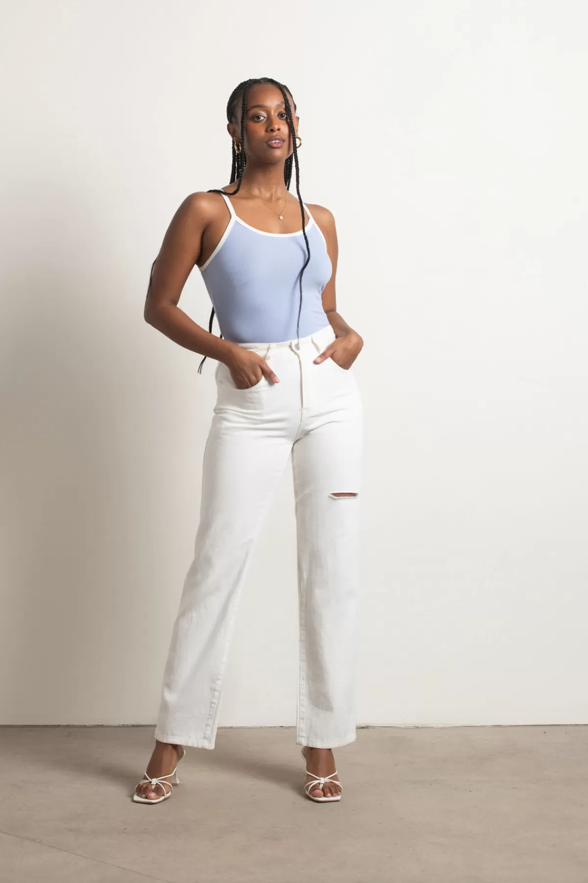 Tobi Not So Loud Ribbed Bodysuit - * 4Th Of July Fashion