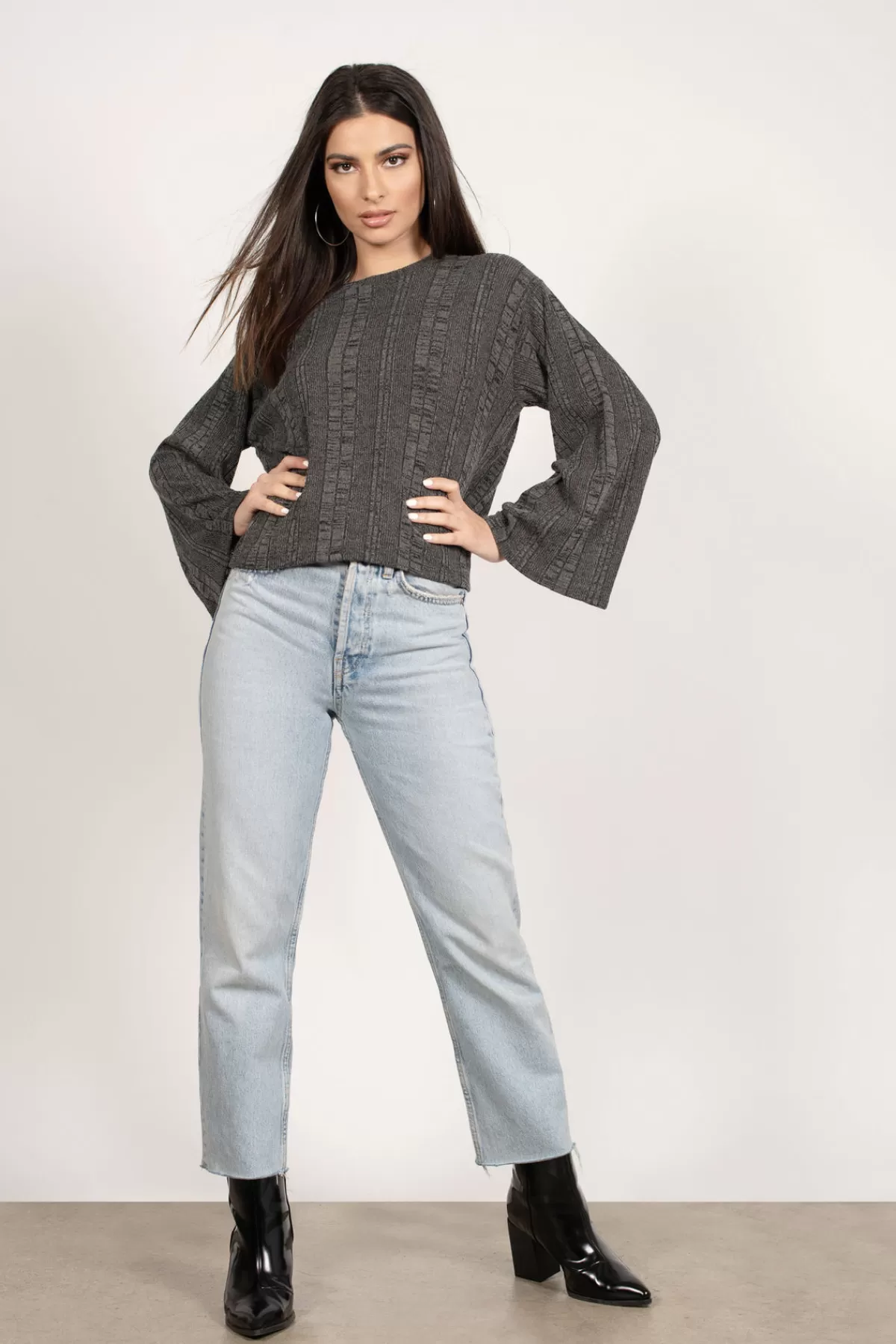 Tobi Nothing Feels Better Ribbed Top - * Long Sleeve Tops