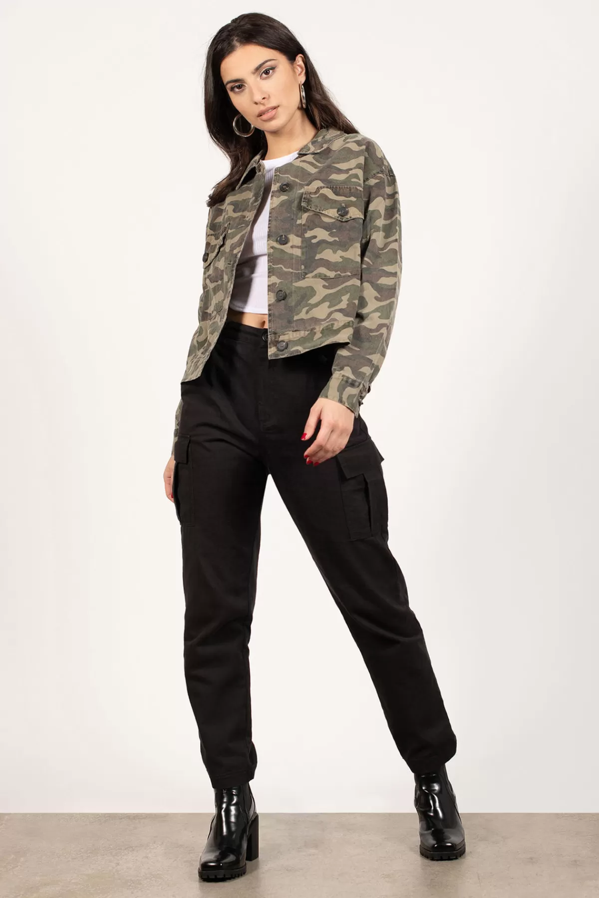 Tobi Odessa Camouflage Jacket - * Halloween Outfits | Vacation Shop