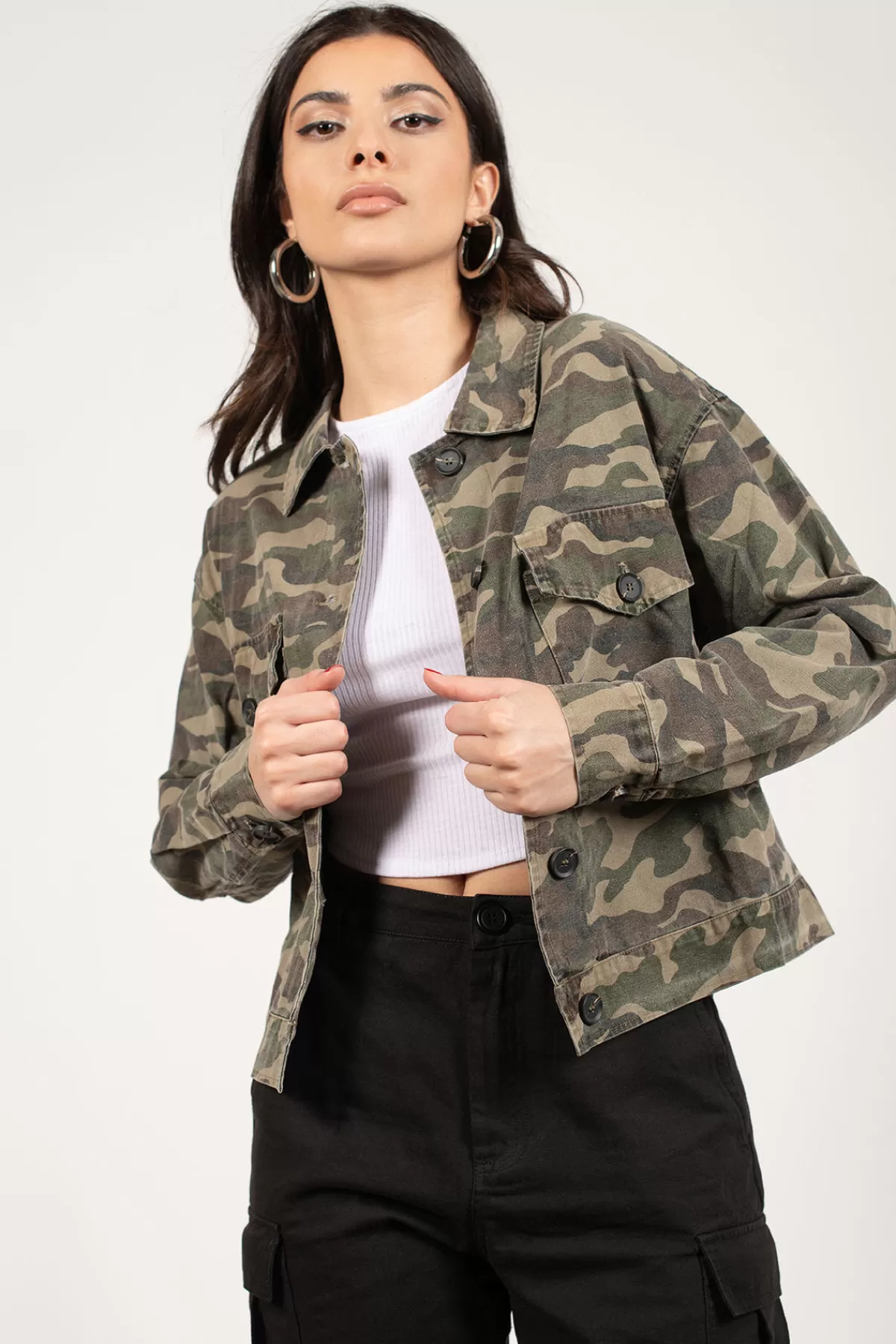 Tobi Odessa Camouflage Jacket - * Halloween Outfits | Vacation Shop