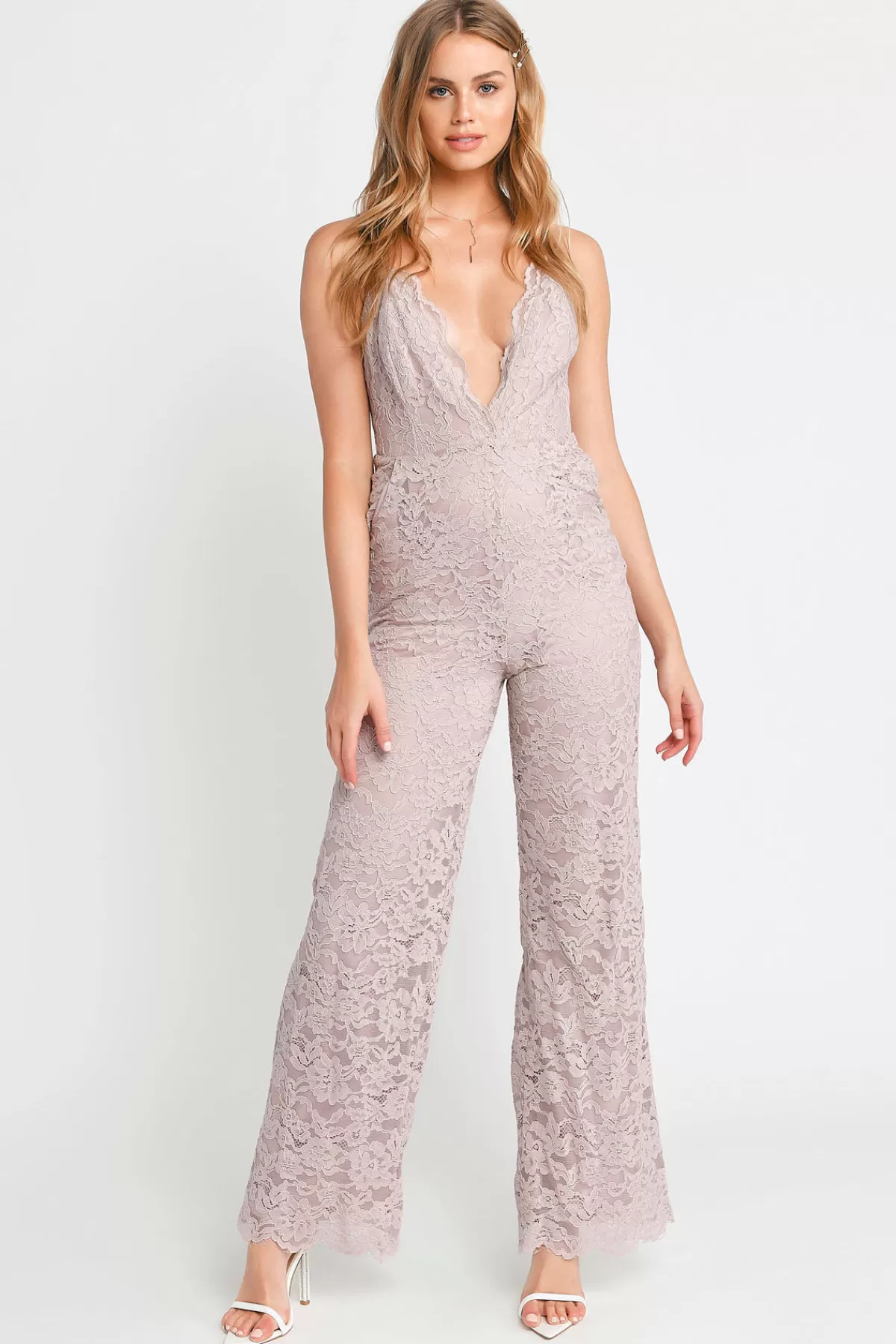 Tobi Odette Lace Jumpsuit - * Bridal Party Outfits | Valentines Day Outfits