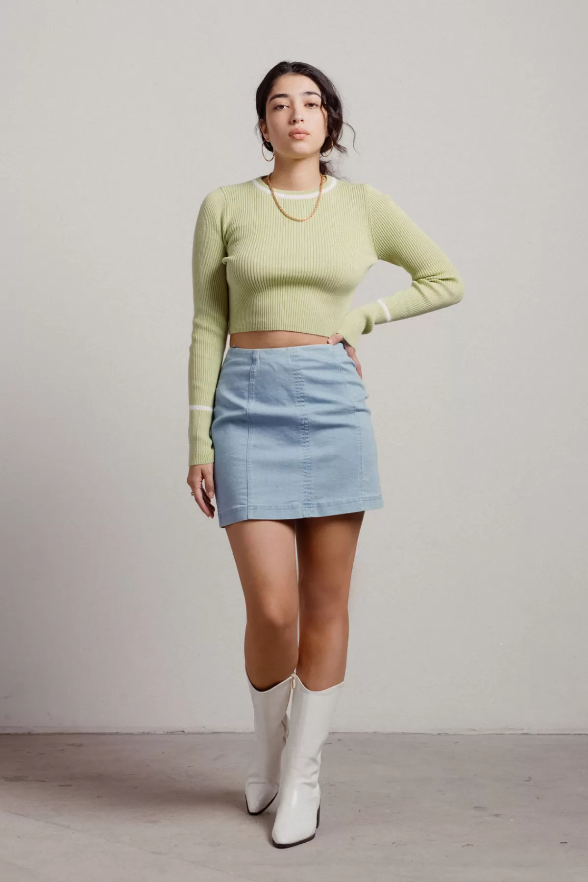 Tobi Olsen Ribbed Sweater - * Long Sleeve Tops | Crop Tops