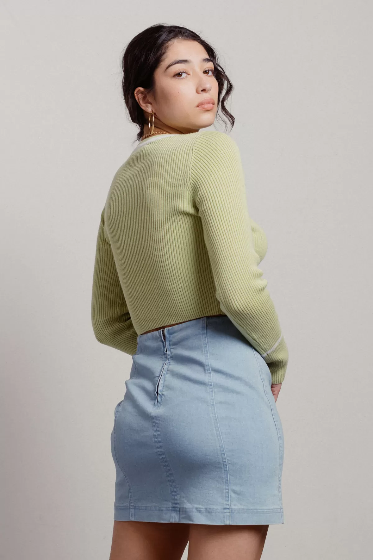 Tobi Olsen Ribbed Sweater - * Long Sleeve Tops | Crop Tops