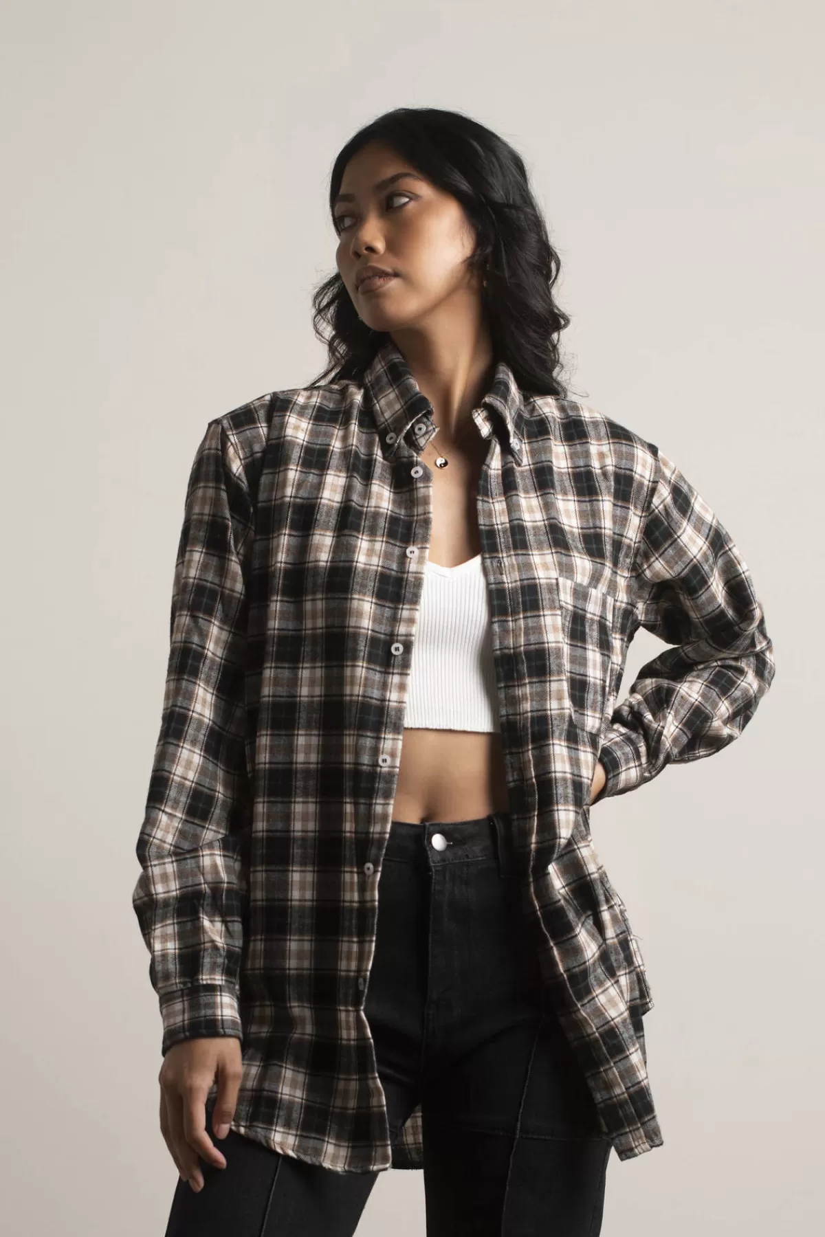 Tobi On The Way Plaid Shacket - * Vacation Shop | Holiday Gift Guide