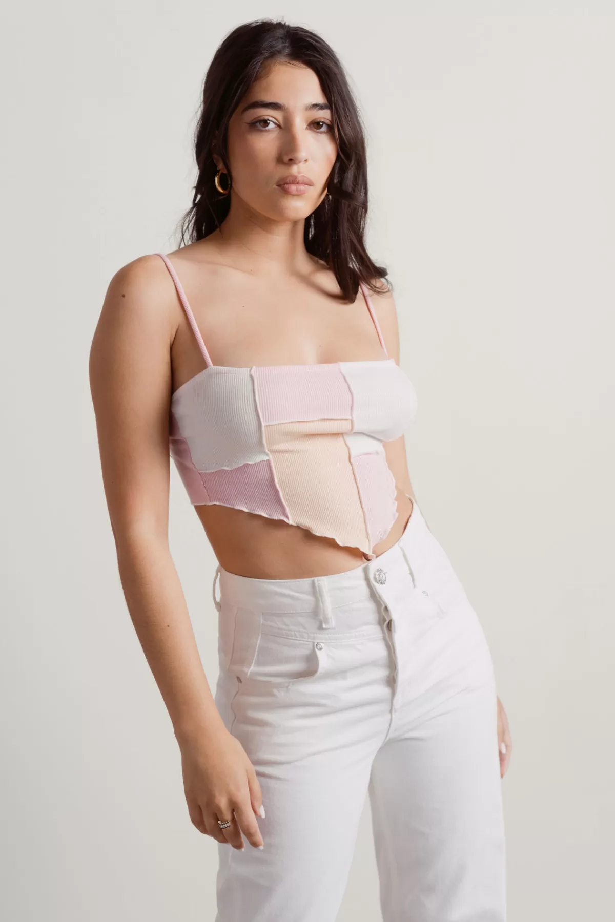 Tobi On Your Mind Crop Top - Blue* Beach Vacation Outfits | Crop Tops