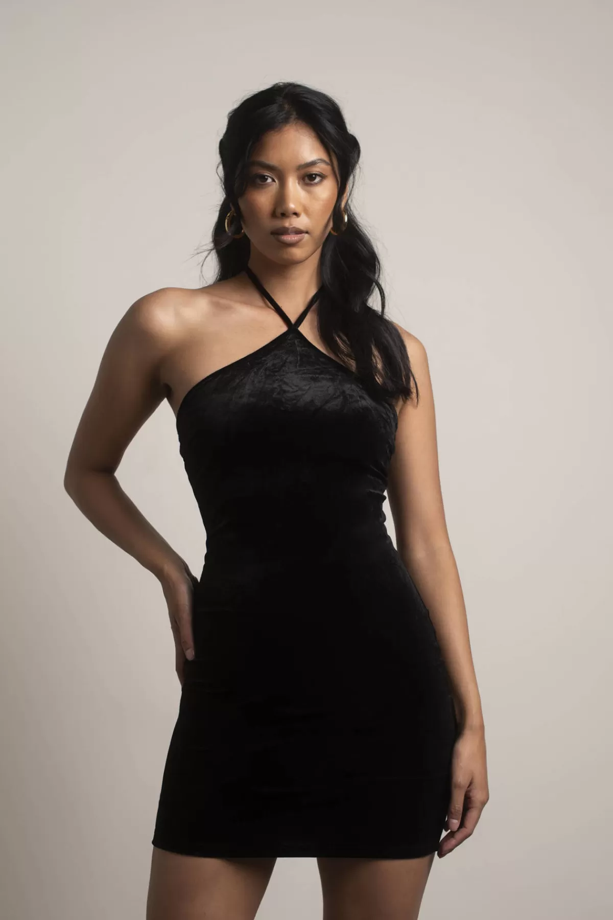 Tobi Orla Velvet Bodycon Mini Dress - * Bridal Party Outfits | Bachelorette Party Dresses