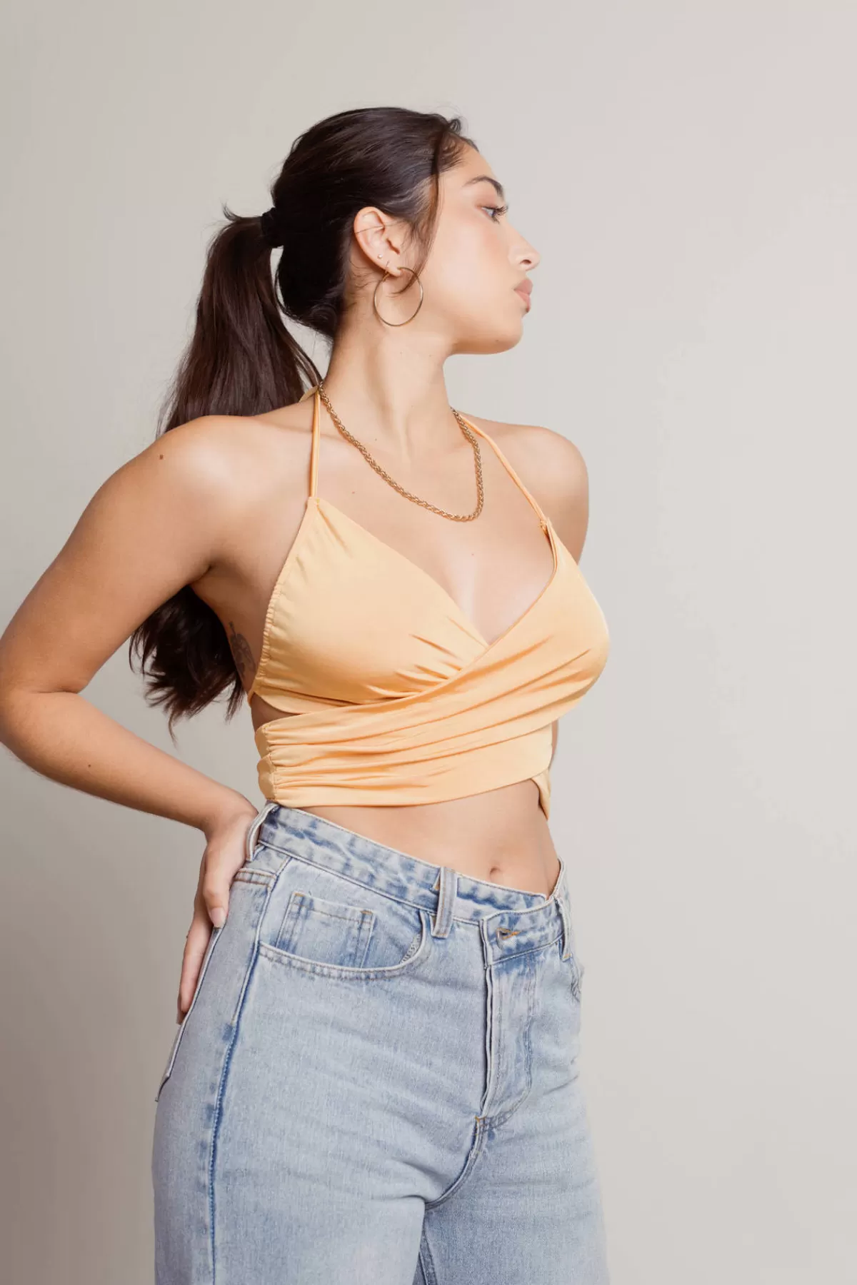 Tobi Panorama Crop Top - Amber* Going Out Outfits | Crop Tops