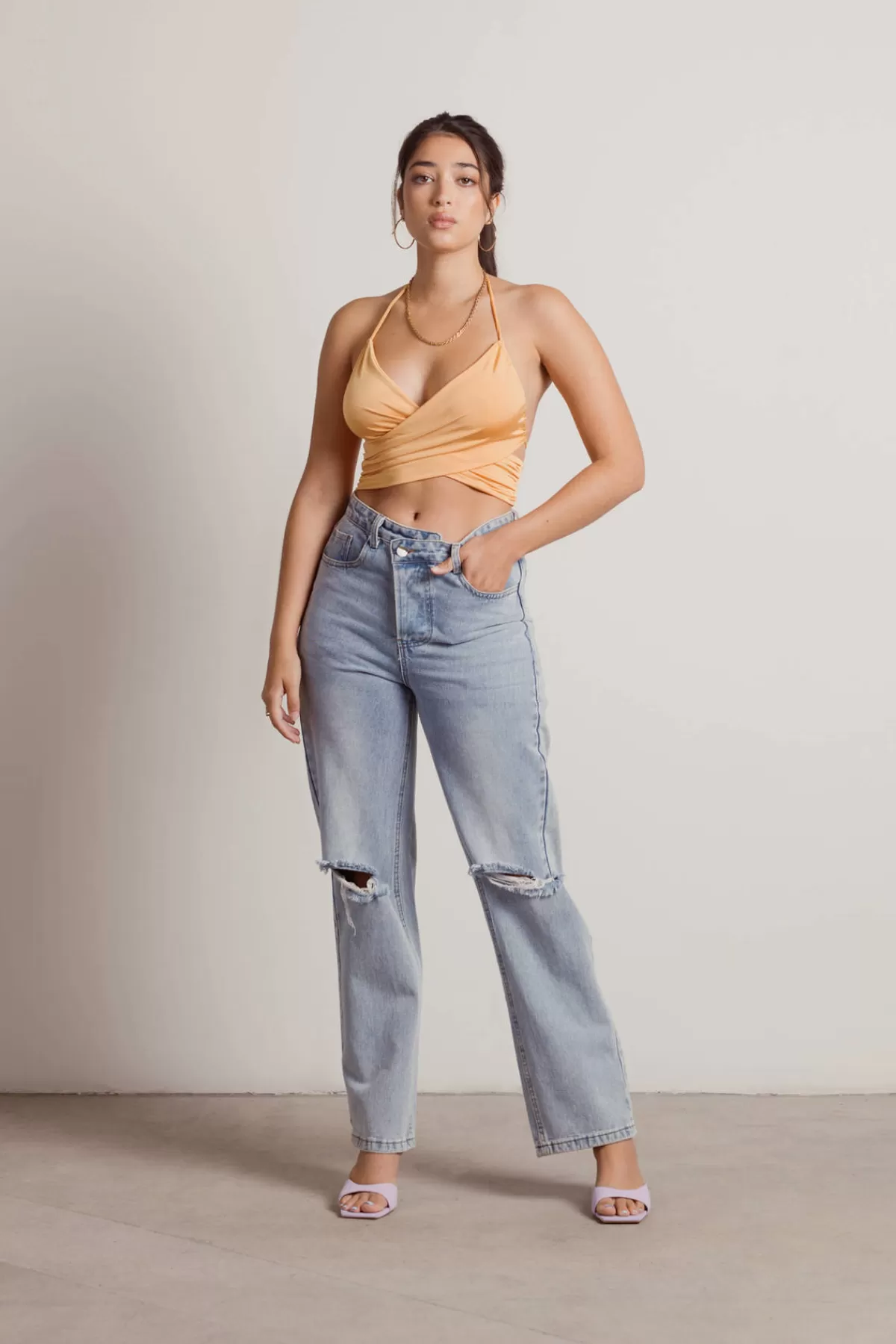 Tobi Panorama Crop Top - Amber* Going Out Outfits | Crop Tops