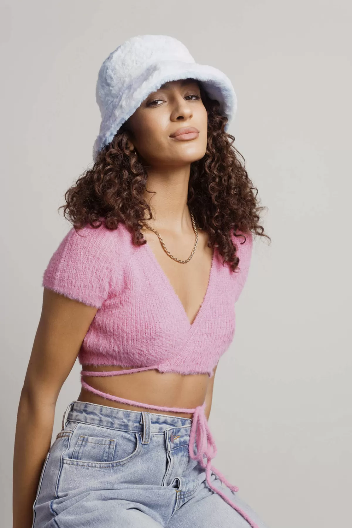 Tobi Psyche Fluffy Bucket Hat - * Holiday Gift Guide | Vacation Shop