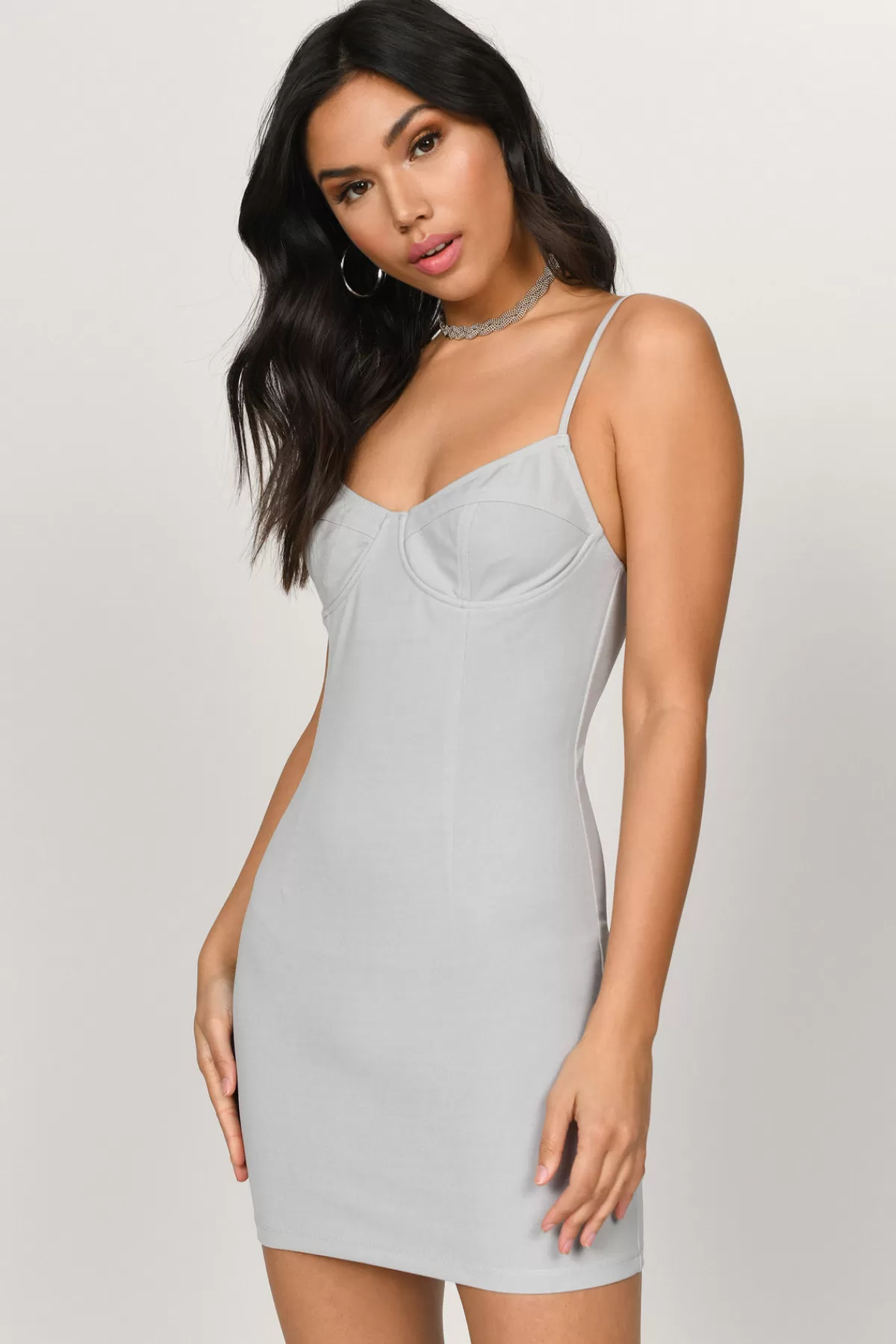 Tobi Pull It Together Bustier Bodycon Mini Dress - * Reception Dresses | Wedding Guest Dresses Under $50