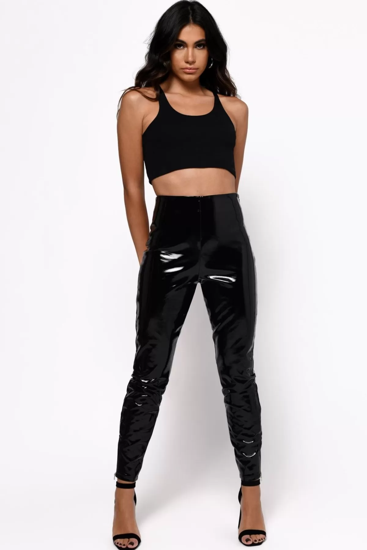 Tobi Roxy Patent Leather Leggings - * Halloween Outfits | New Years Eve Outfits