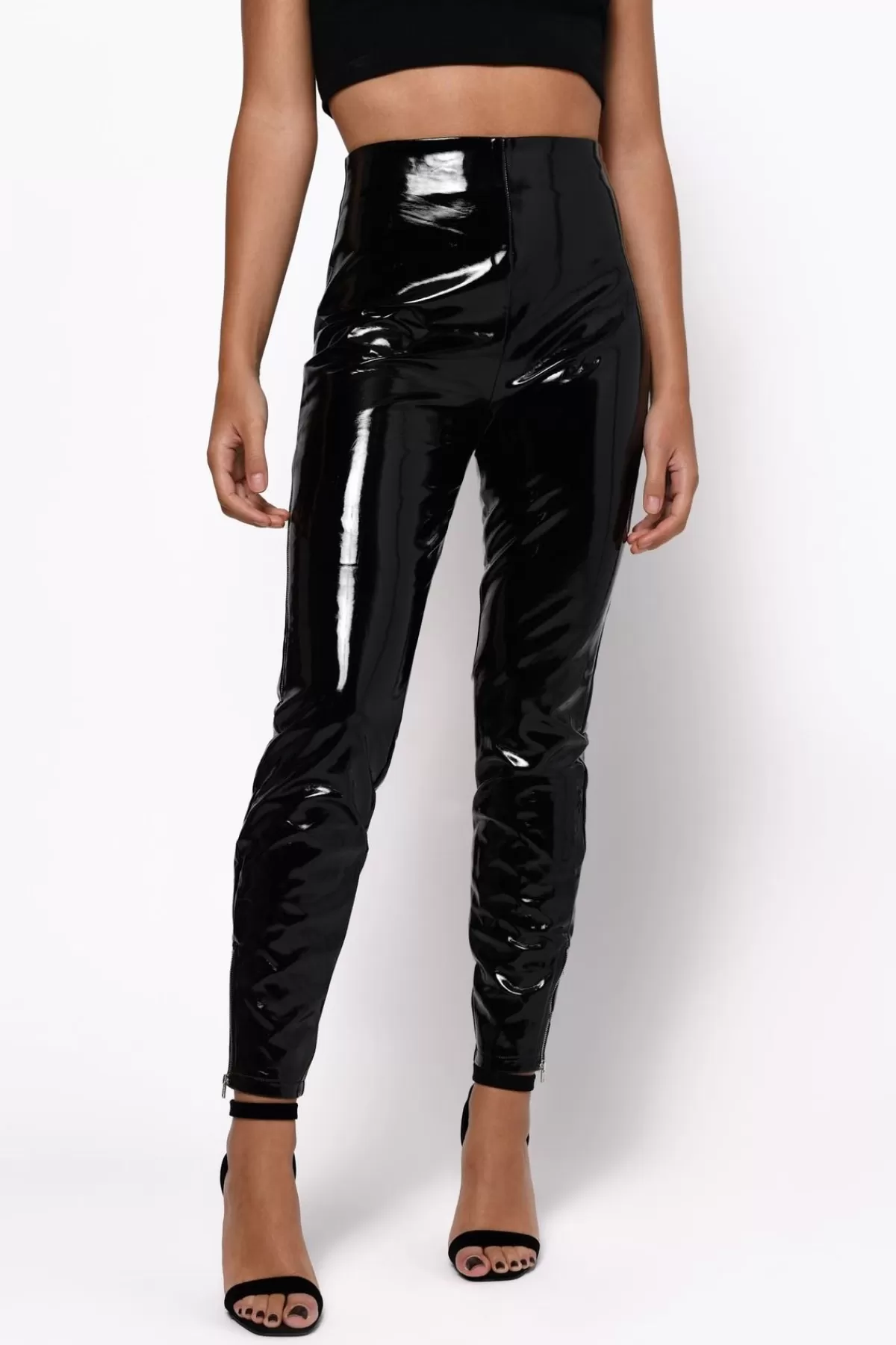 Tobi Roxy Patent Leather Leggings - * Halloween Outfits | New Years Eve Outfits