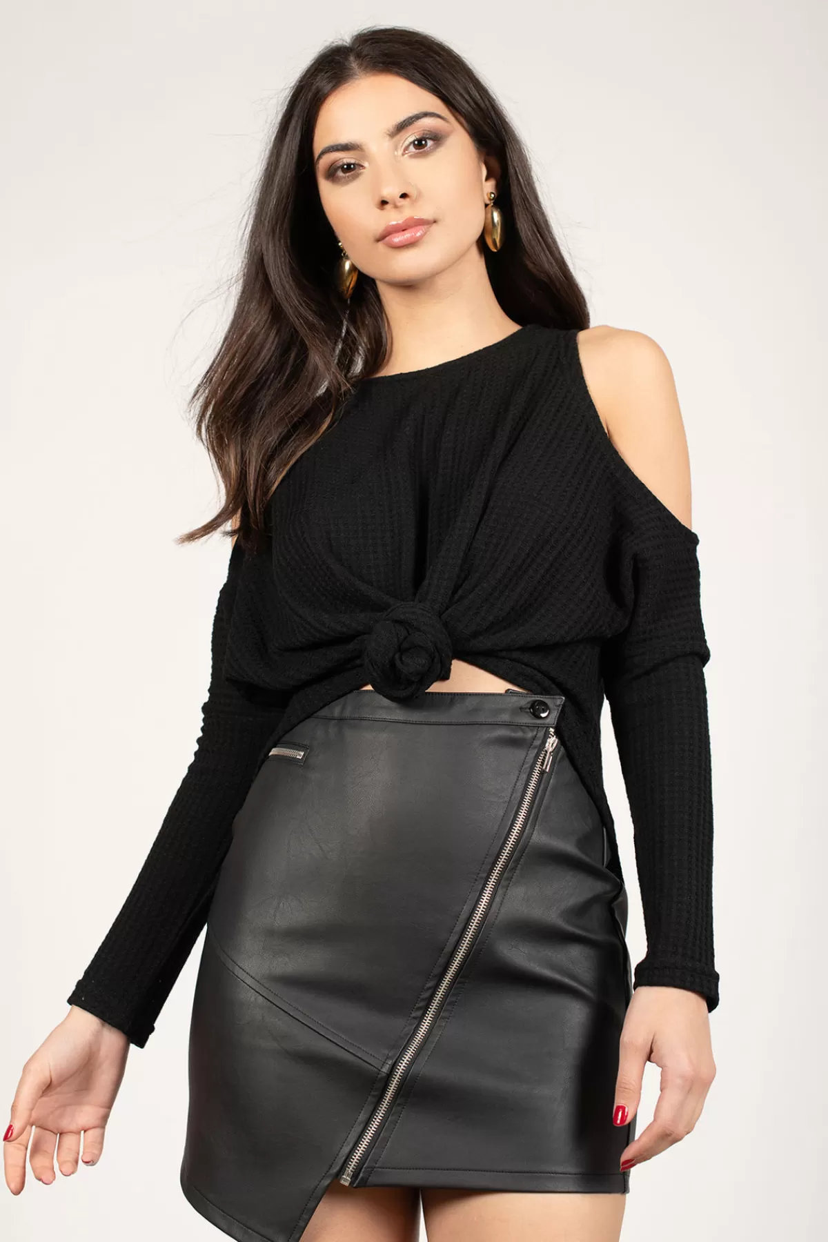 Tobi Ruby Cold Shoulder Top - * Halloween Outfits | Vacation Shop