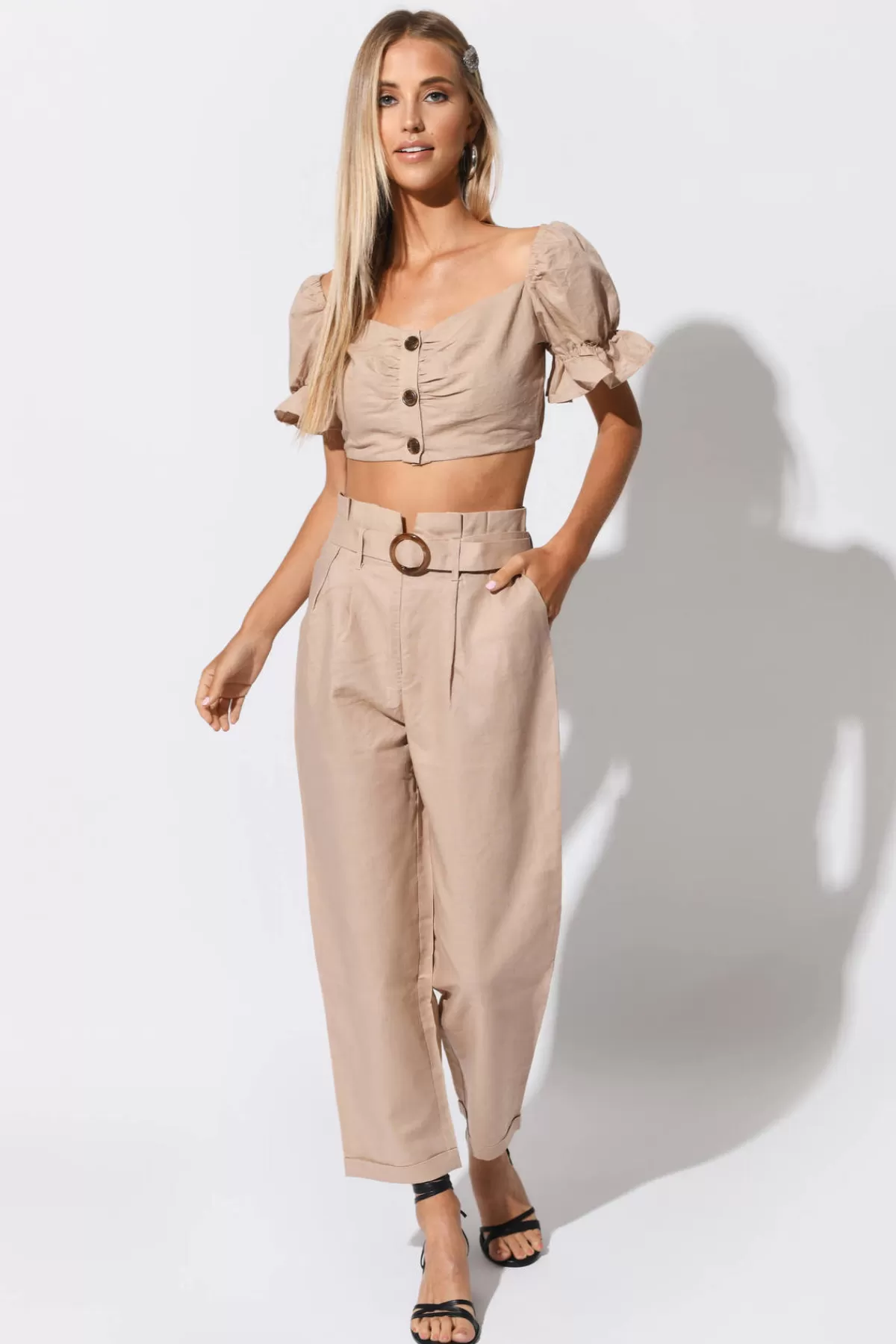 Tobi Rumi Hailey Paperbag Pants - * Pants | Office Outfits