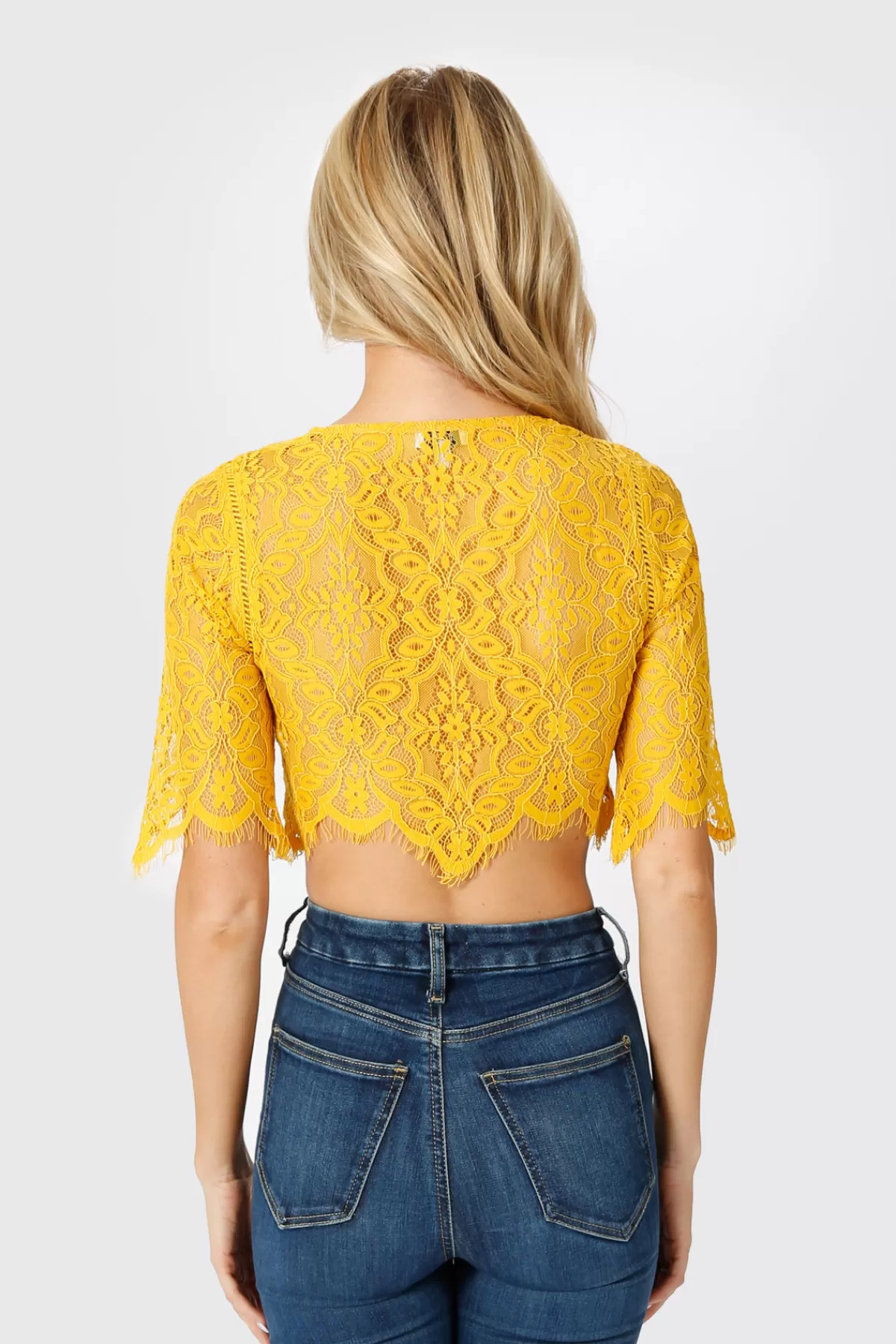 Tobi Same Old Love Crop Top - Yellow* Birthday Outfits | Off The Shoulder Tops