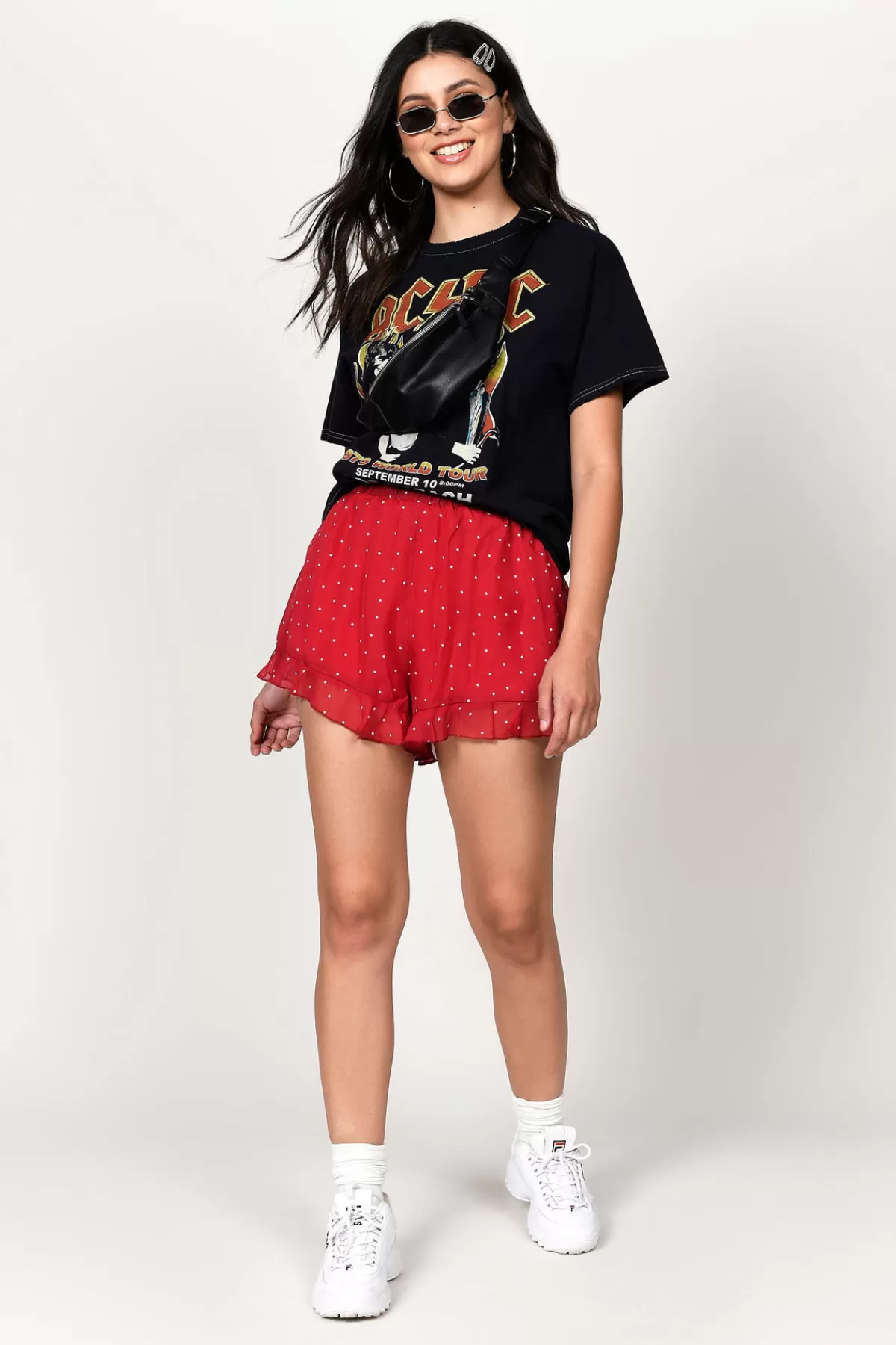 Tobi Seanna Polka Dot Shorts - * Shorts