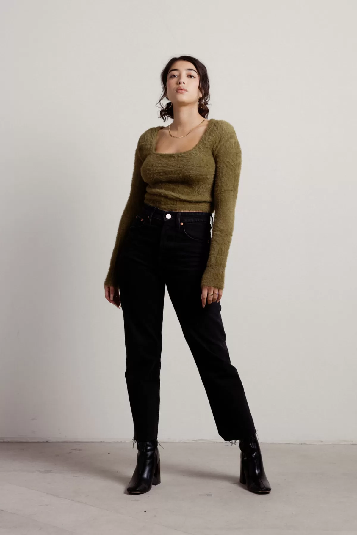 Tobi Self Care Fuzzy Sweater - * Long Sleeve Tops | Crop Tops