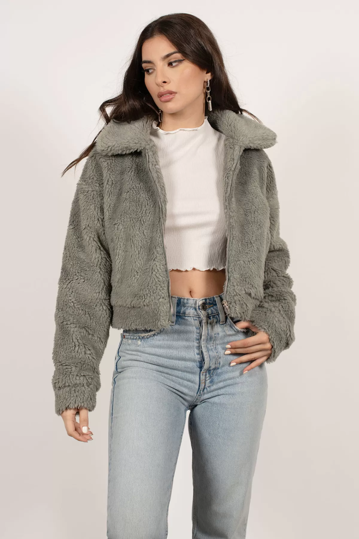 Tobi Set Me Free Faux Fur Jacket - * Jackets