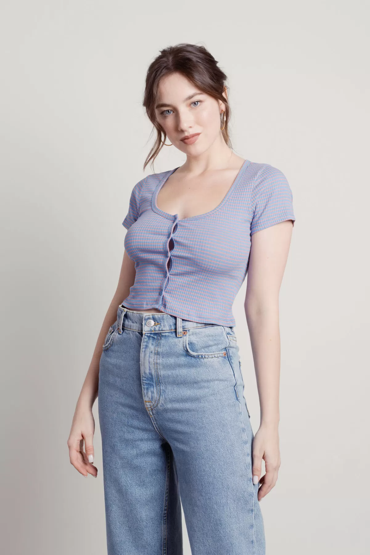 Tobi Shelley Crop Top - * Tees | Crop Tops