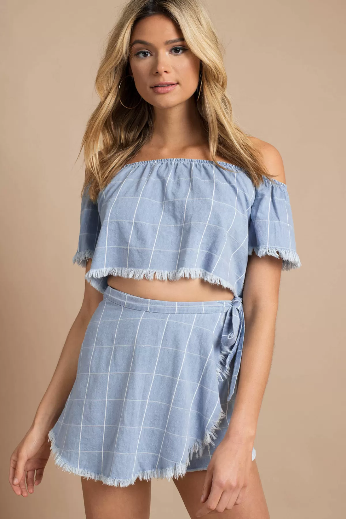 Tobi Show Me Your Mumu Millie Crop Top - * Off The Shoulder Tops | Festival Outfits & Clothing