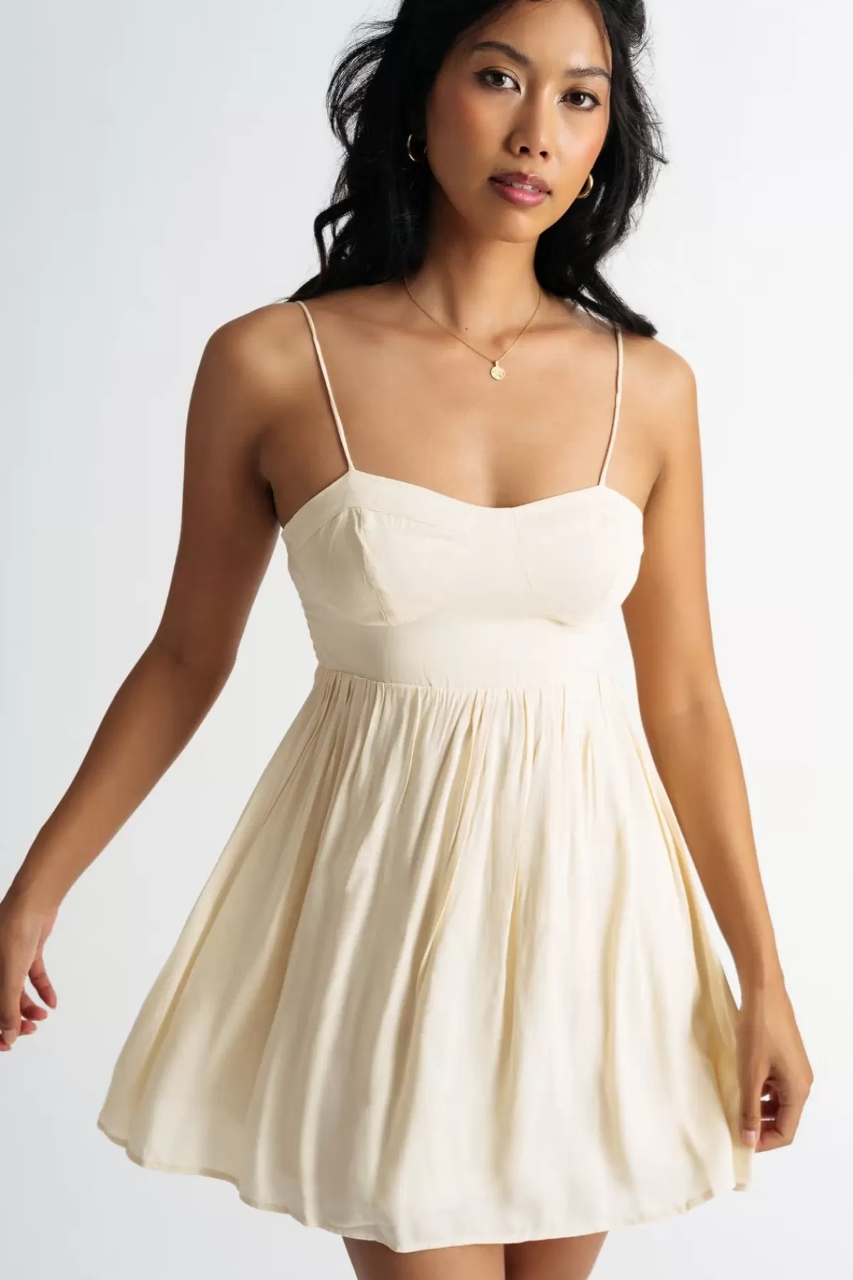 Tobi Small Talk Bustier Skater Mini Dress - * Honeymoon Outfits | Rehearsal Dinner Dresses