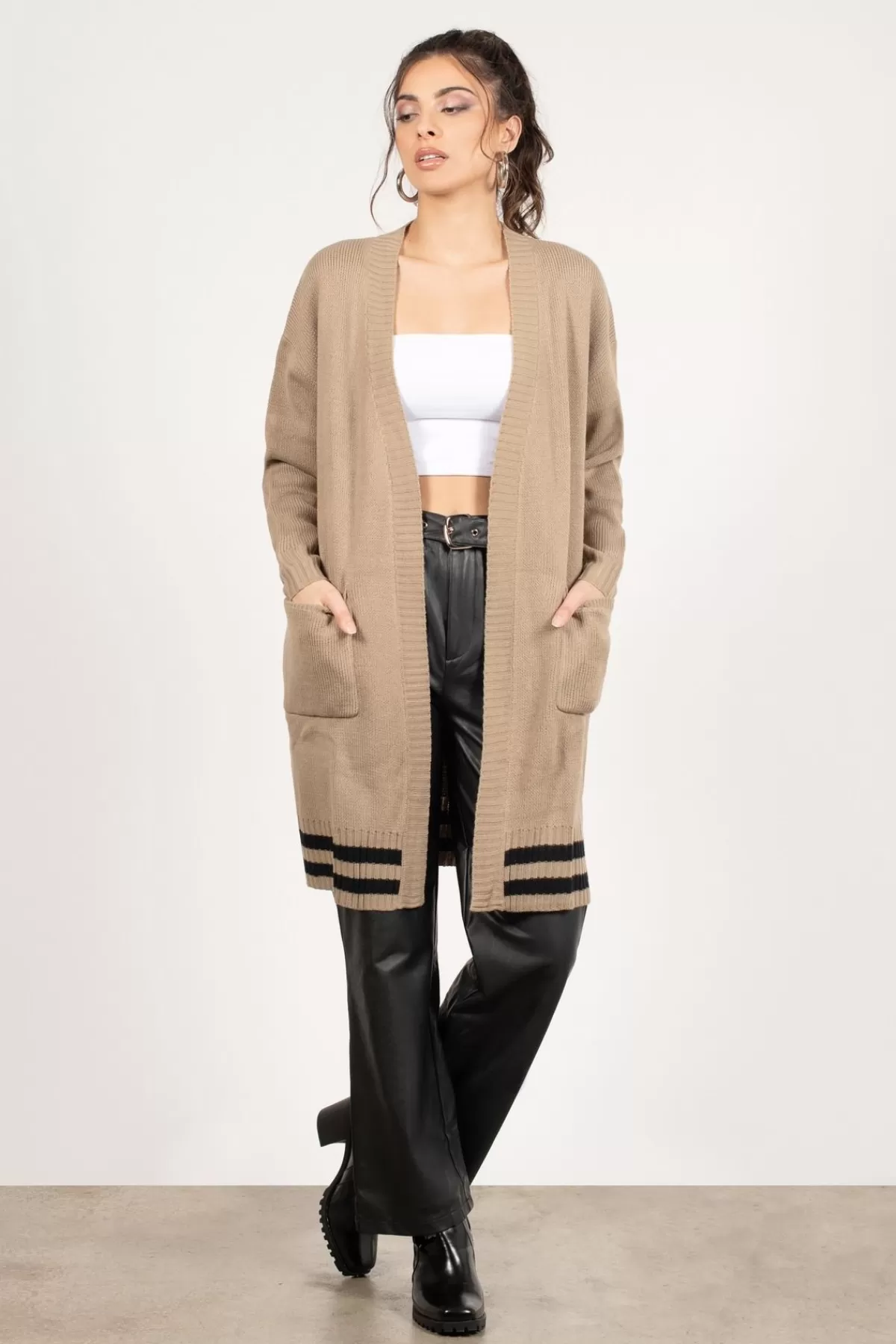 Tobi Snuggle Party Longline Cardigan - * Sweaters & Cardigans