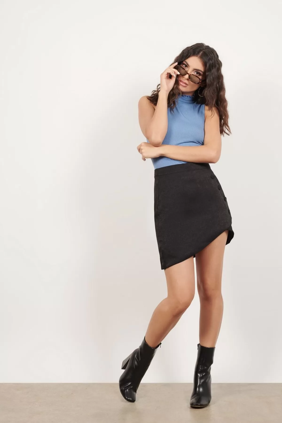 Tobi Something Different Surplice Mini Skirt - * Valentines Day Outfits | Skirts