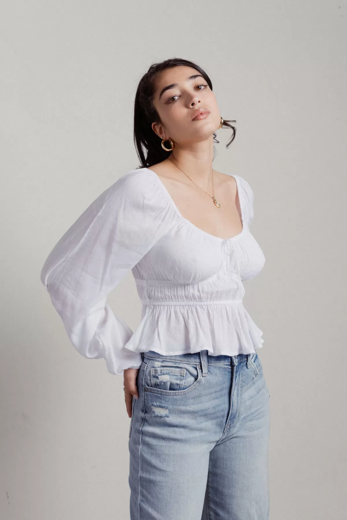 Tobi Start Again Crop Top - * Blouses & Shirts | Puff Sleeve Tops