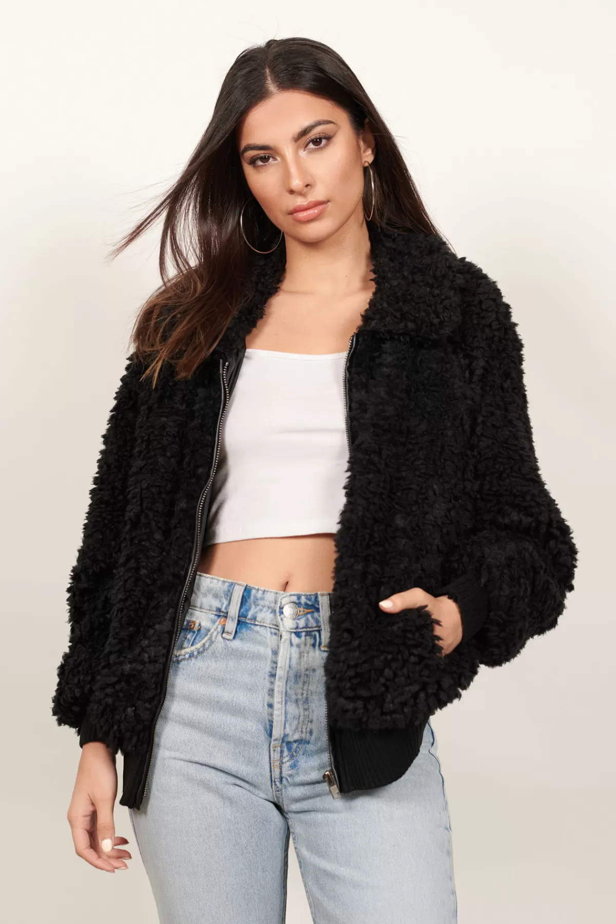 Tobi Stormy Weather Sherpa Jacket - * Jackets