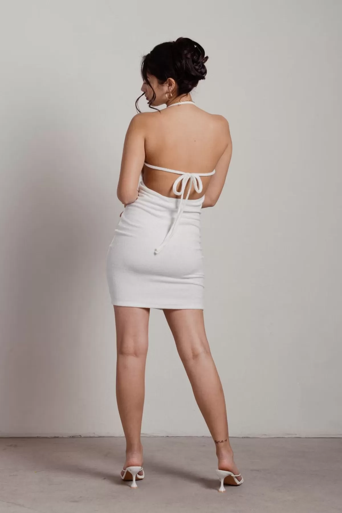 Tobi Summer Ready Ruched Bust Open Back Mini Dress - * Honeymoon Outfits | Reception Dresses