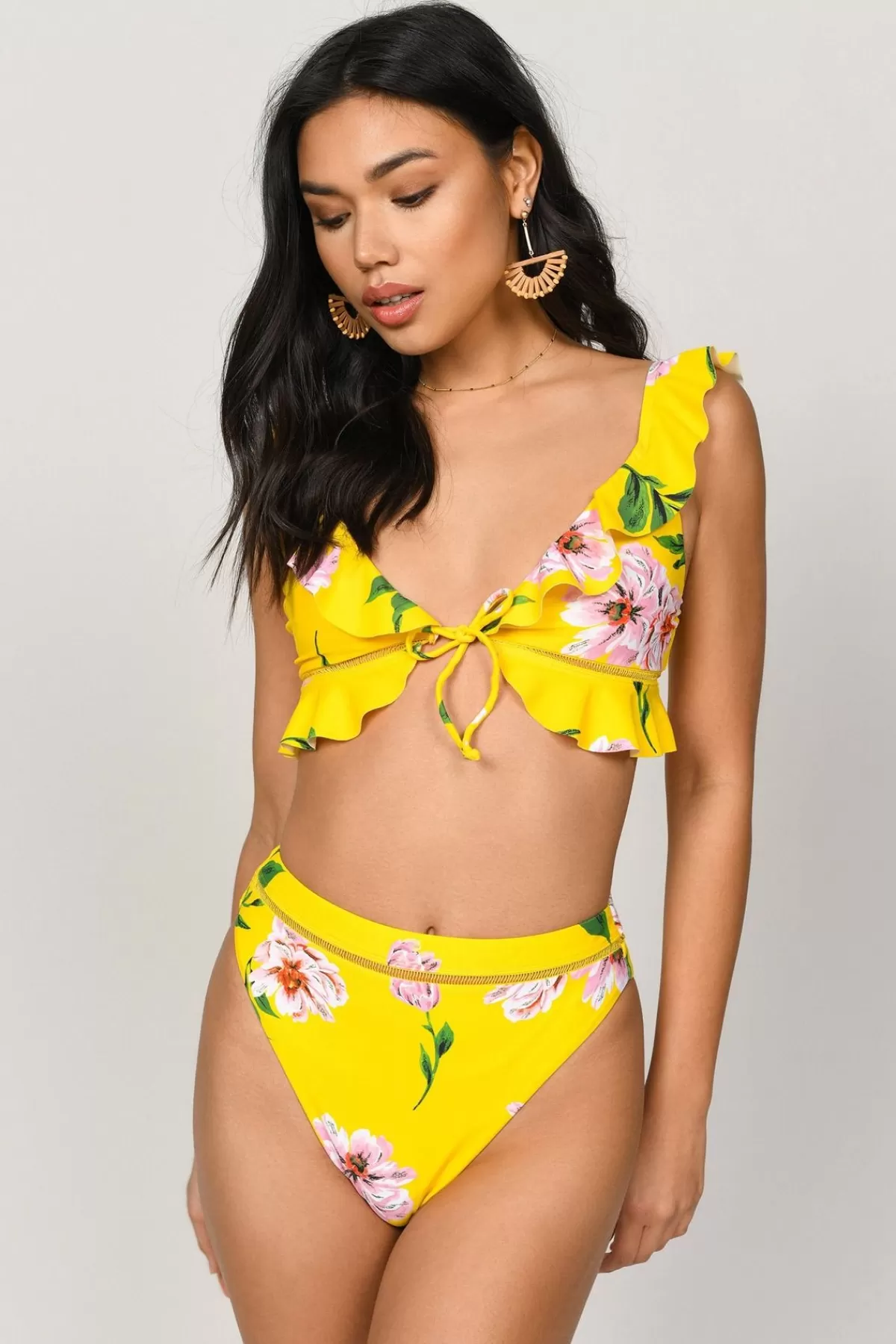 Tobi Sunrise High Rise Bikini Bottom - * Resort Wear | Beach Vacation Outfits