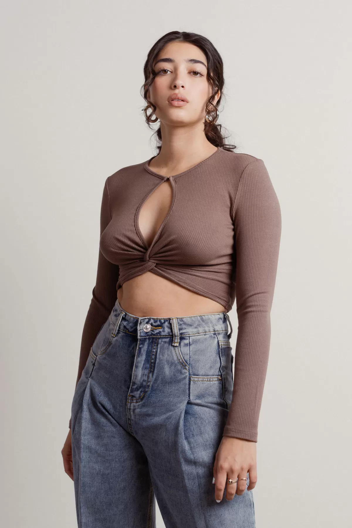 Tobi Switch It Up Crop Top - * Valentines Day Outfits | Long Sleeve Tops