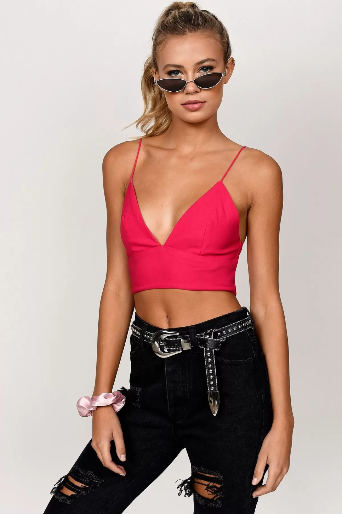 Tobi Take It From Me Crop Top - * Valentines Day Outfits | Vacation Shop