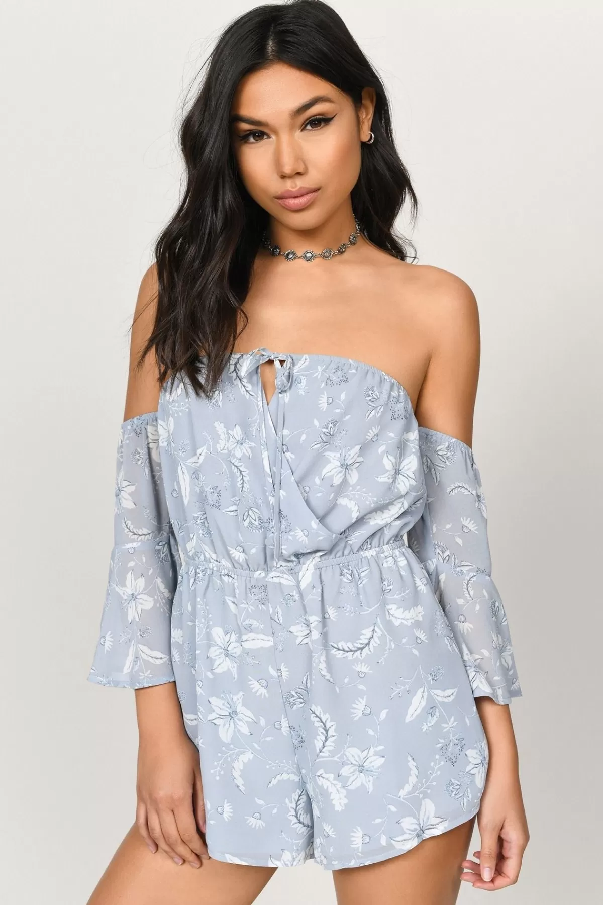 Tobi Taylor Off The Shoulder Romper - * Bridal Party Outfits | Resort Wear