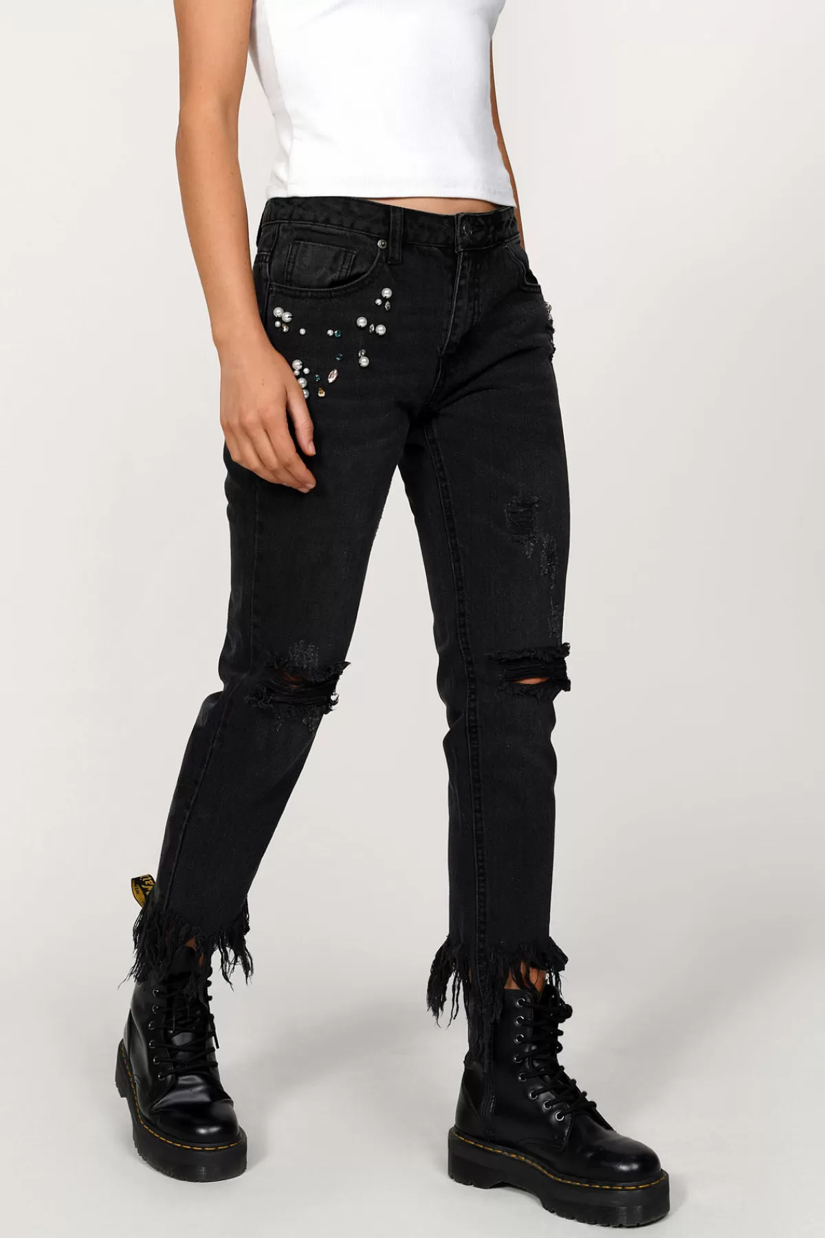 Tobi Trust Me Frayed Jeans - * Pants | Denim