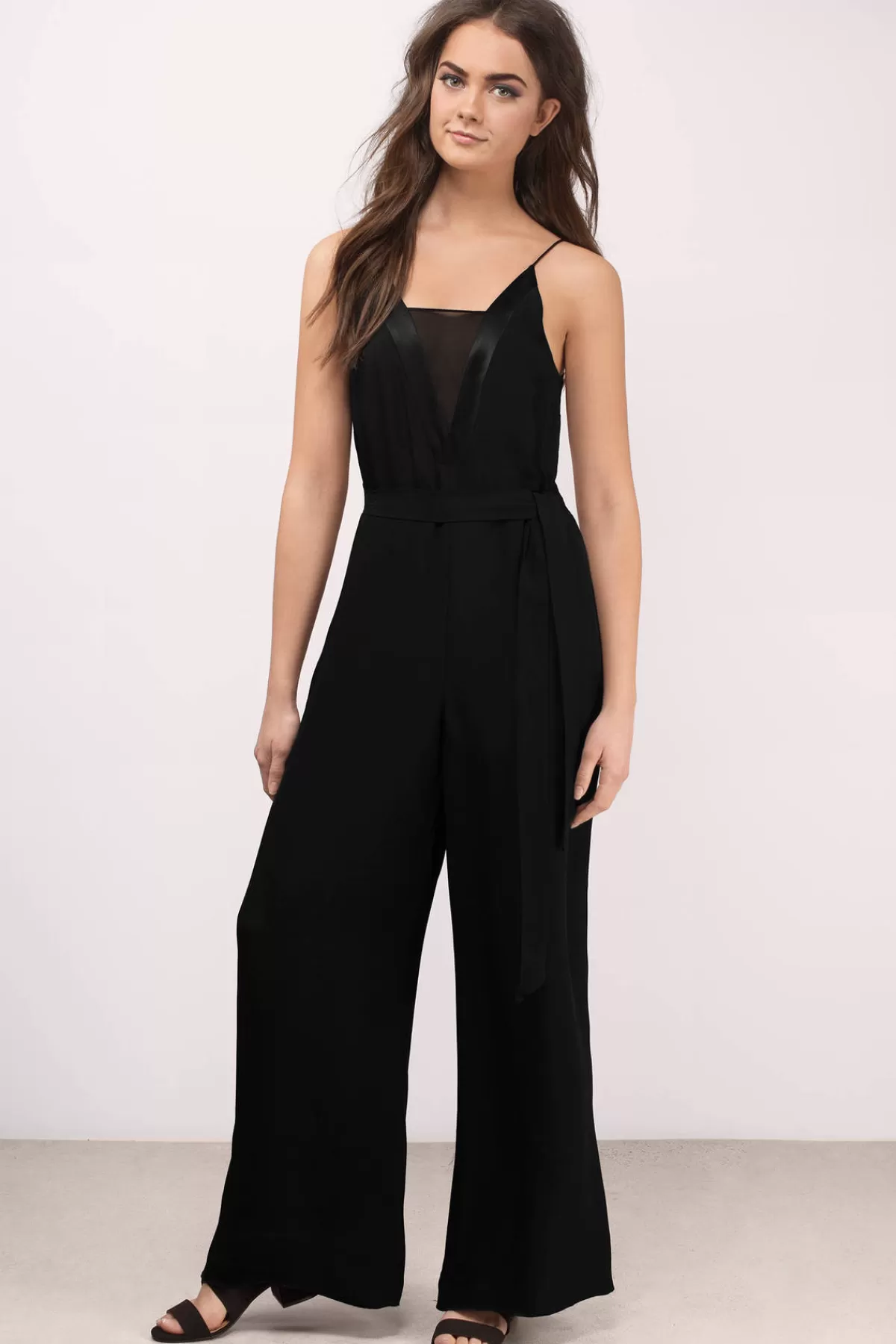 Tobi Vivid Waist Tie Jumpsuit - * Bridal Party Outfits | Halloween Outfits