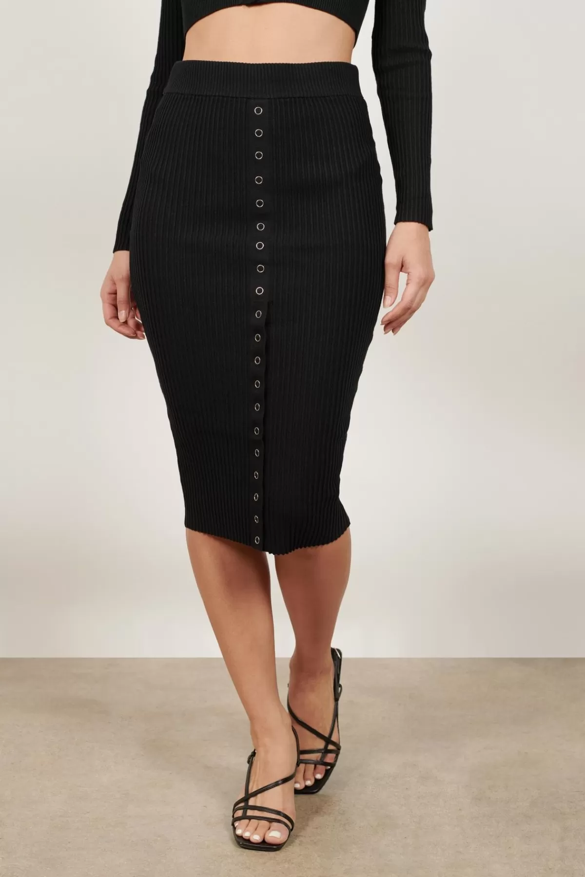 Tobi Wait In Line Pencil Midi Skirt - * Halloween Outfits | Party Shop