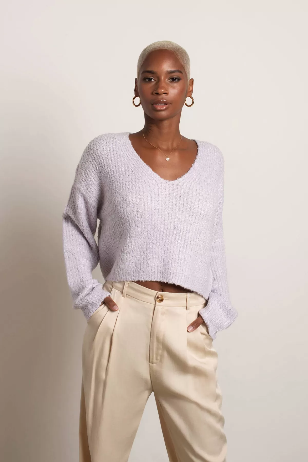 Tobi Weekend Meetup Fuzzy Sweater - * Holiday Gift Guide | Long Sleeve Tops