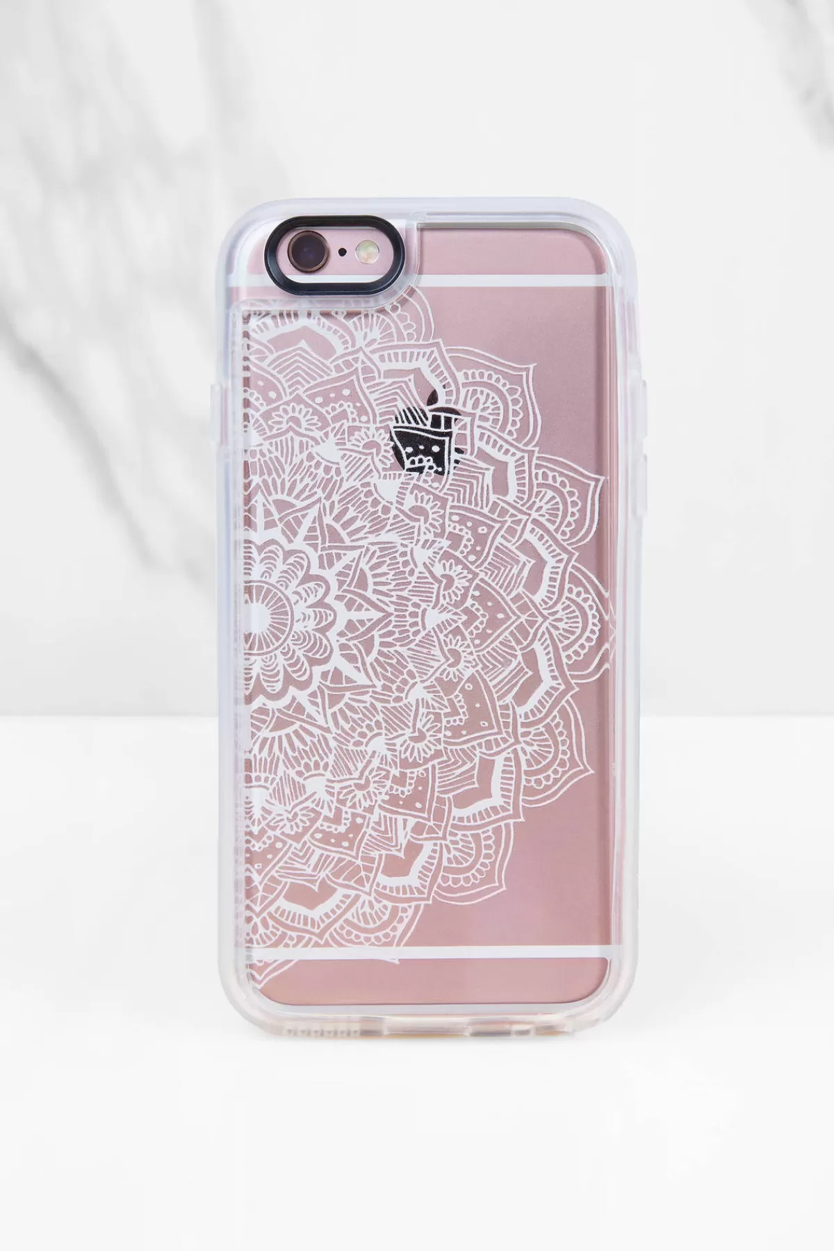 Tobi White Lace Mandala Iphone Case - White Multi* Tech Accessories