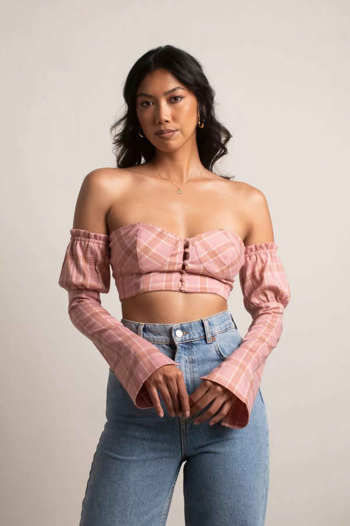 Tobi Winston Crop Top - * Night Club Outfits | Puff Sleeve Tops