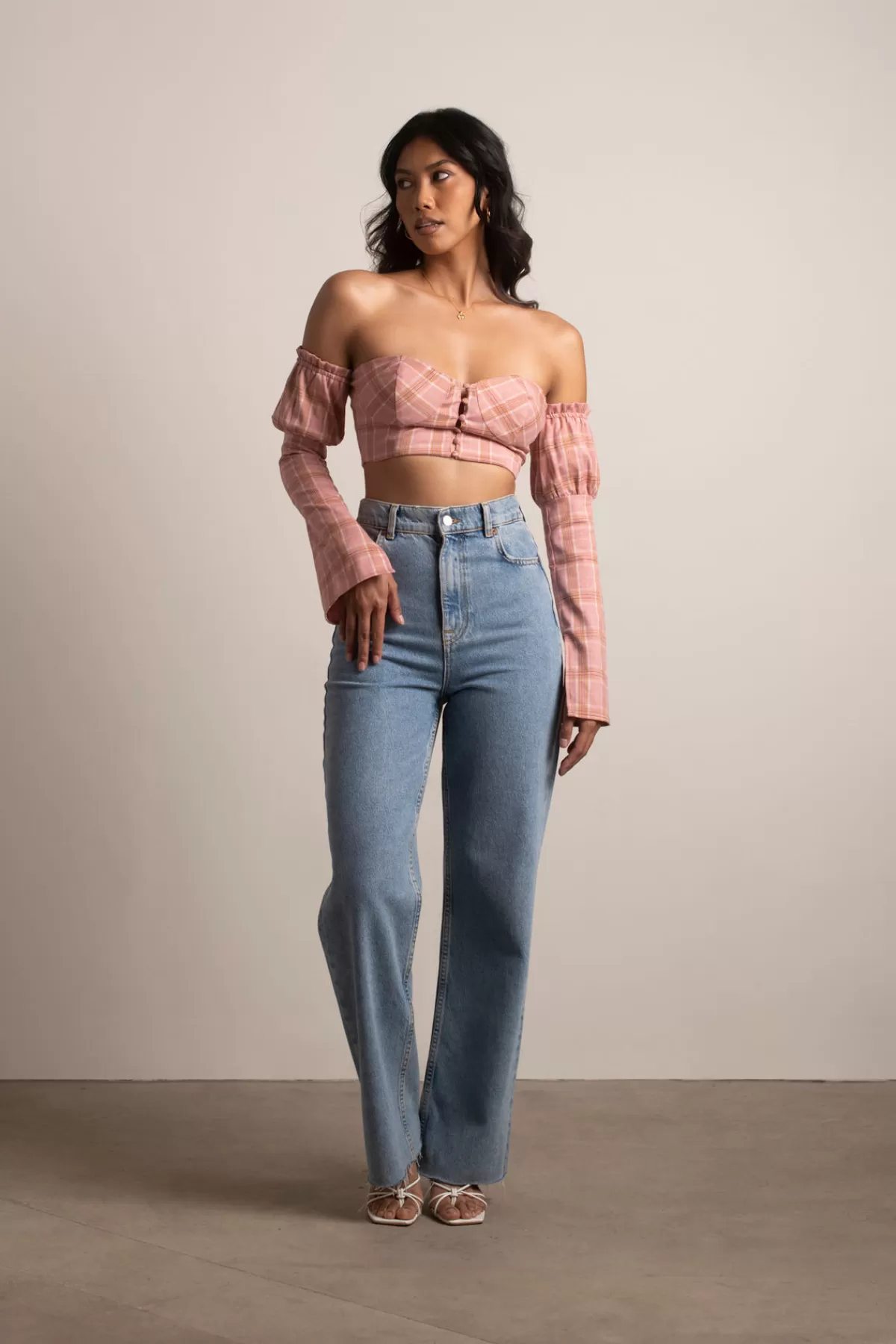 Tobi Winston Crop Top - * Night Club Outfits | Puff Sleeve Tops